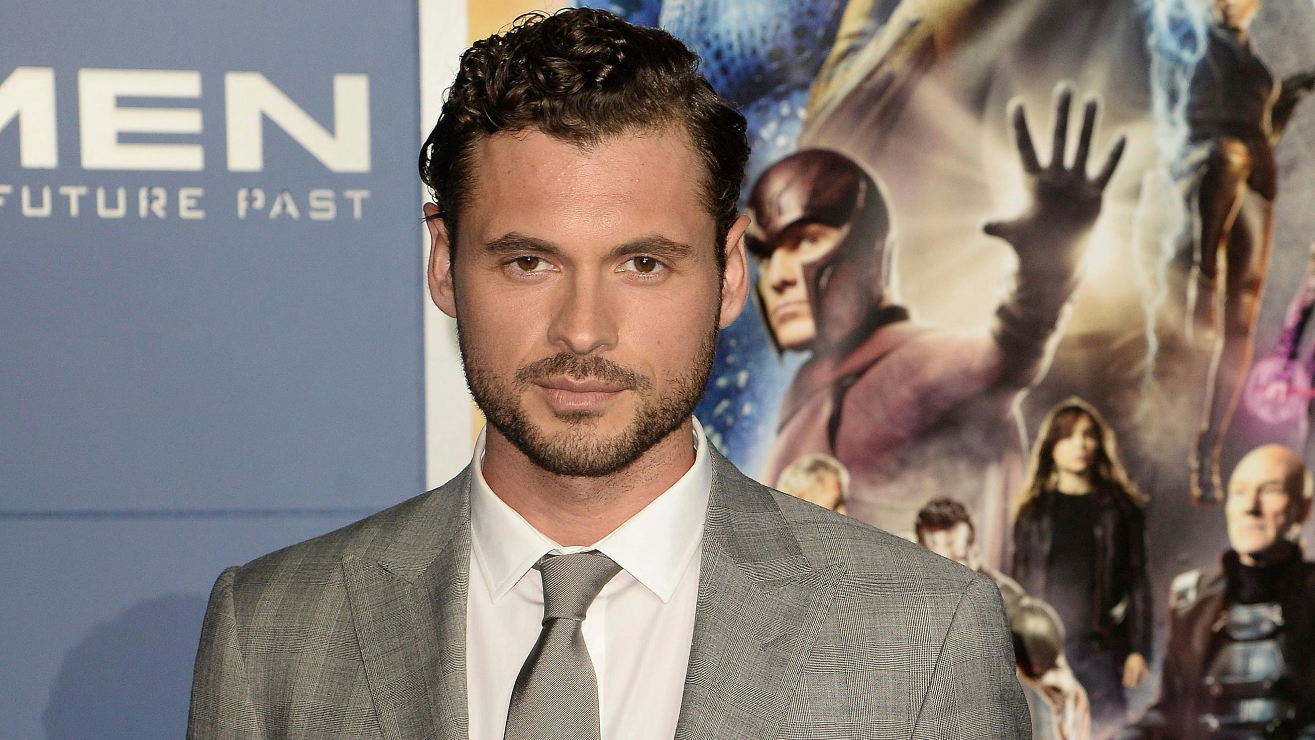 Mexican actor Adan Canto arrives for the 'X-Men: Days Of Future Past' world premiere at Jacob Javits Center in New York, New York, USA, 10 May 2014.