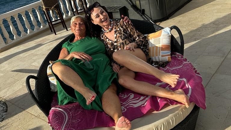 Christina "Mausi" Lugner und Jazz Gitti.