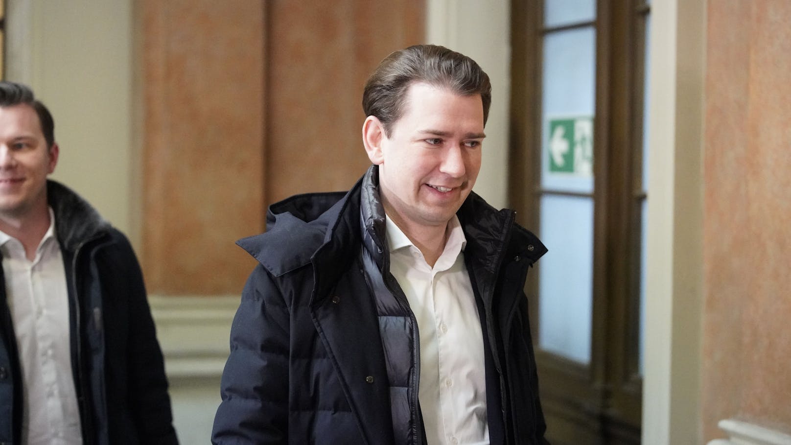 Sebastian Kurz am 10. Jänner 2024. am Landesgericht in Wien.