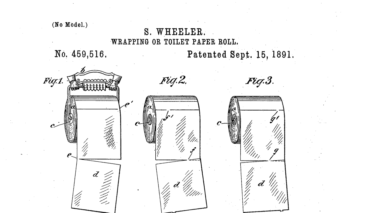 Aus den Abbildungen geht eindeutig die Abrollrichtung mit dem Papierende nach vorn hervor.