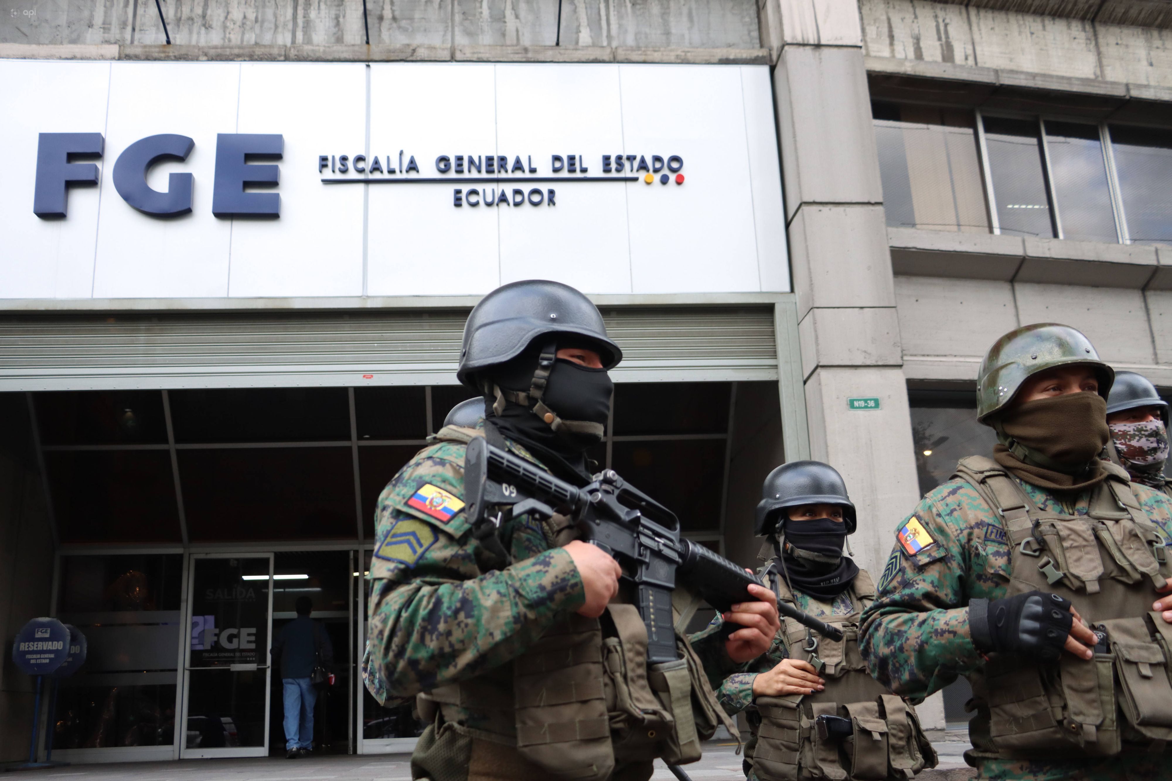 In Ecuador ist das Militär derzeit omnipräsent.