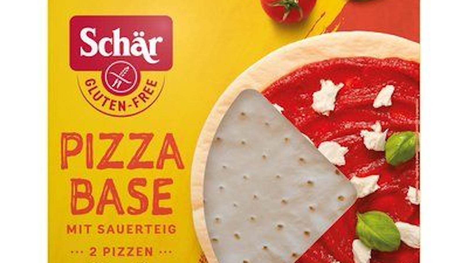 Ein "Gut" bekam die Schär Gluten-Frei Pizza Base. Erhältlich bei Billa.