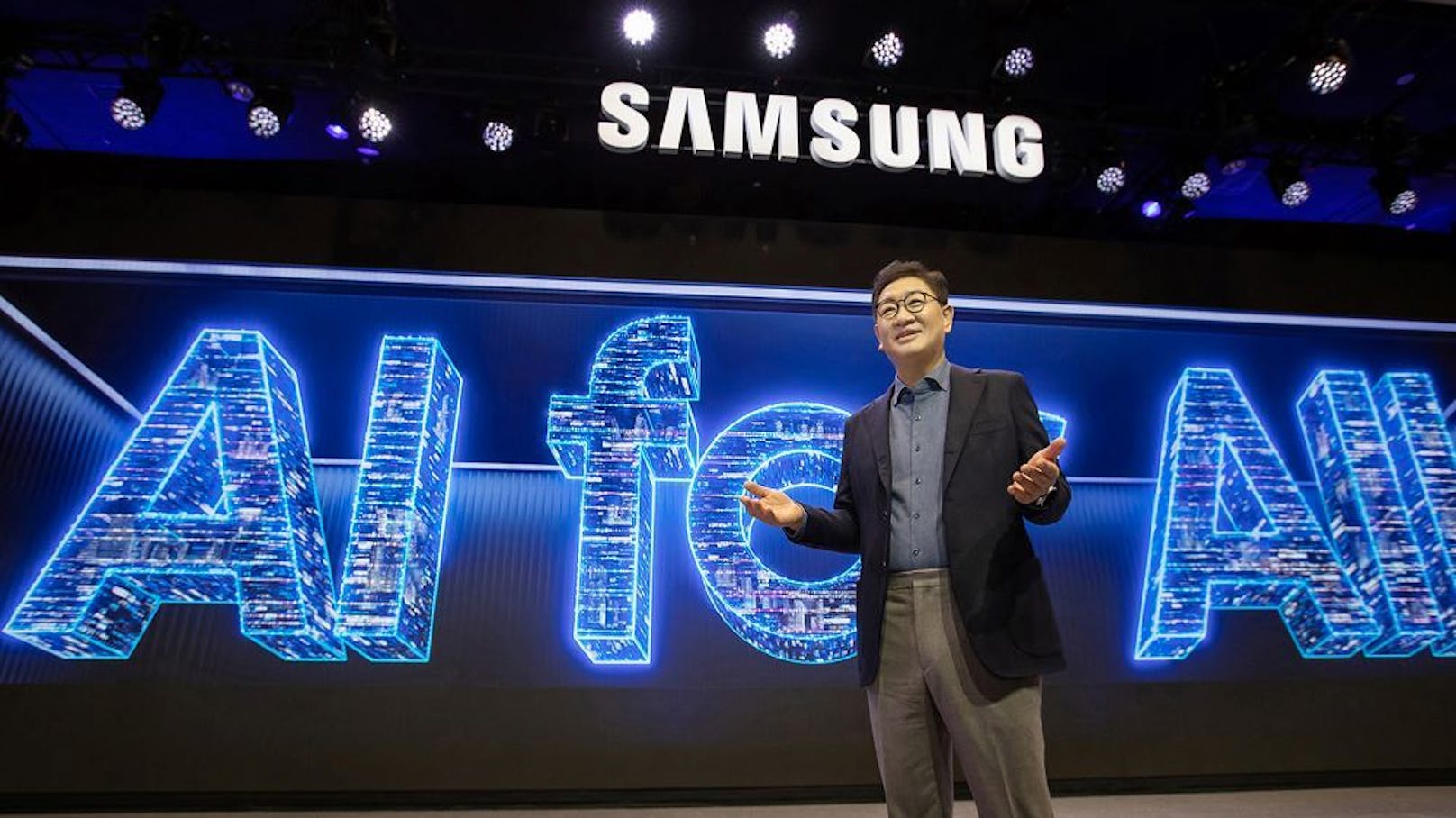 Samsung auf der CES 2024: Die Vision von "AI for All".