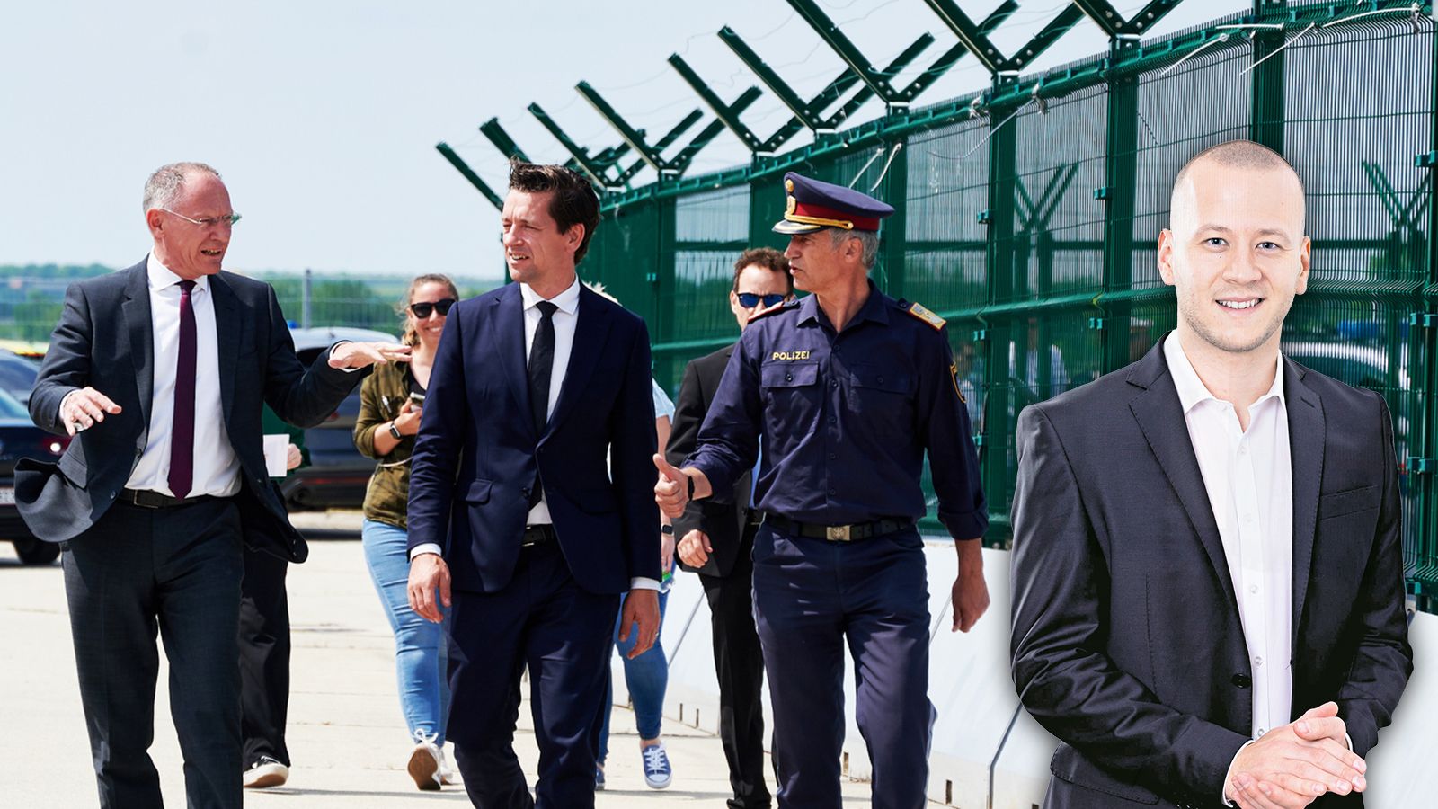 SPÖ-Mann Maximilian Köllner (r.) richtete eine Anfrage an Innenminister Karner.