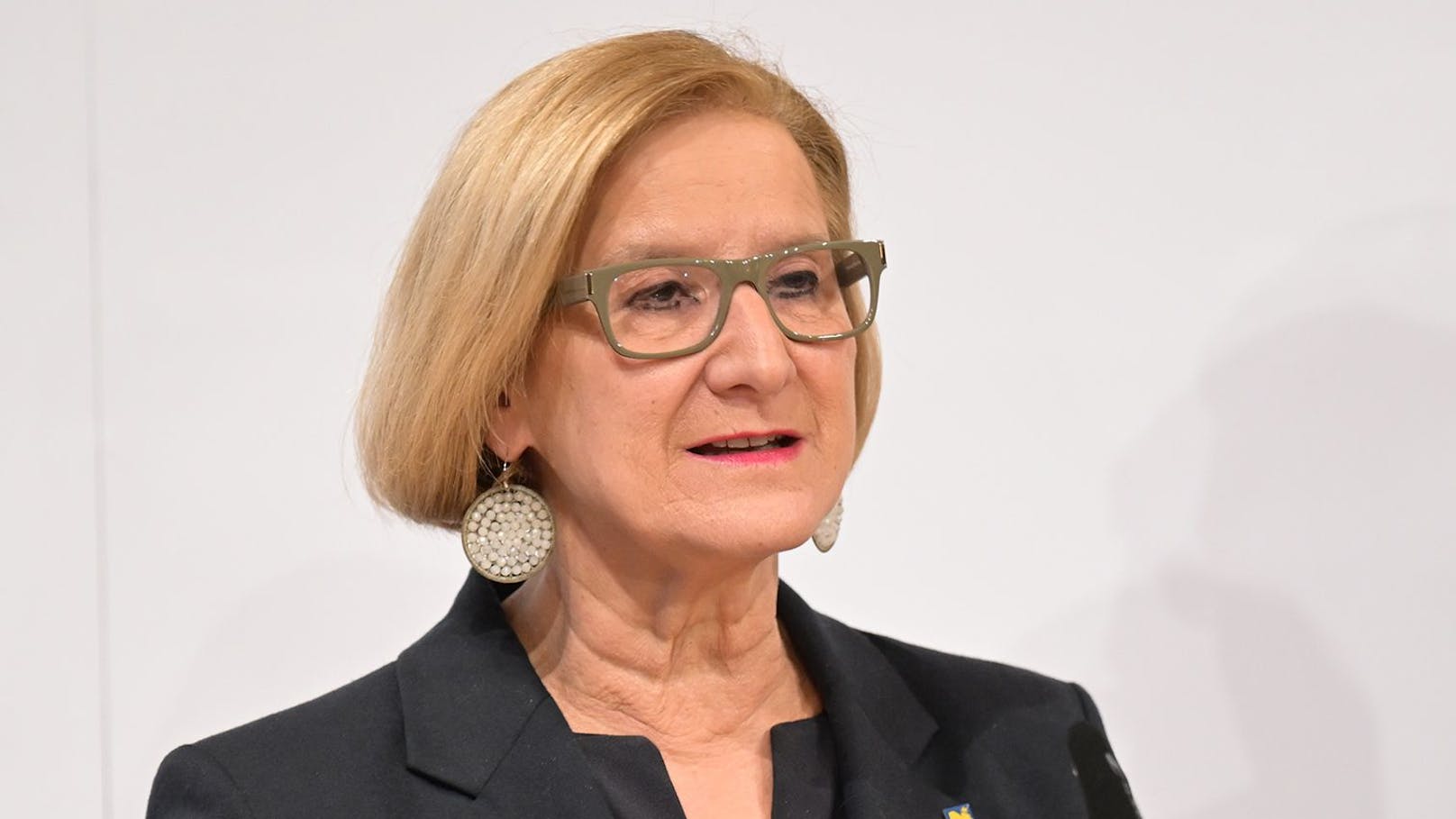 Johanna Mikl-Leitner (ÖVP) ist Landeshauptfrau und zuständig für Wirtschaft, Tourismus, Kultur und Personalangelegenheiten, europäische Integration, EU-Erweiterung und die Außenbeziehungen des Landes.