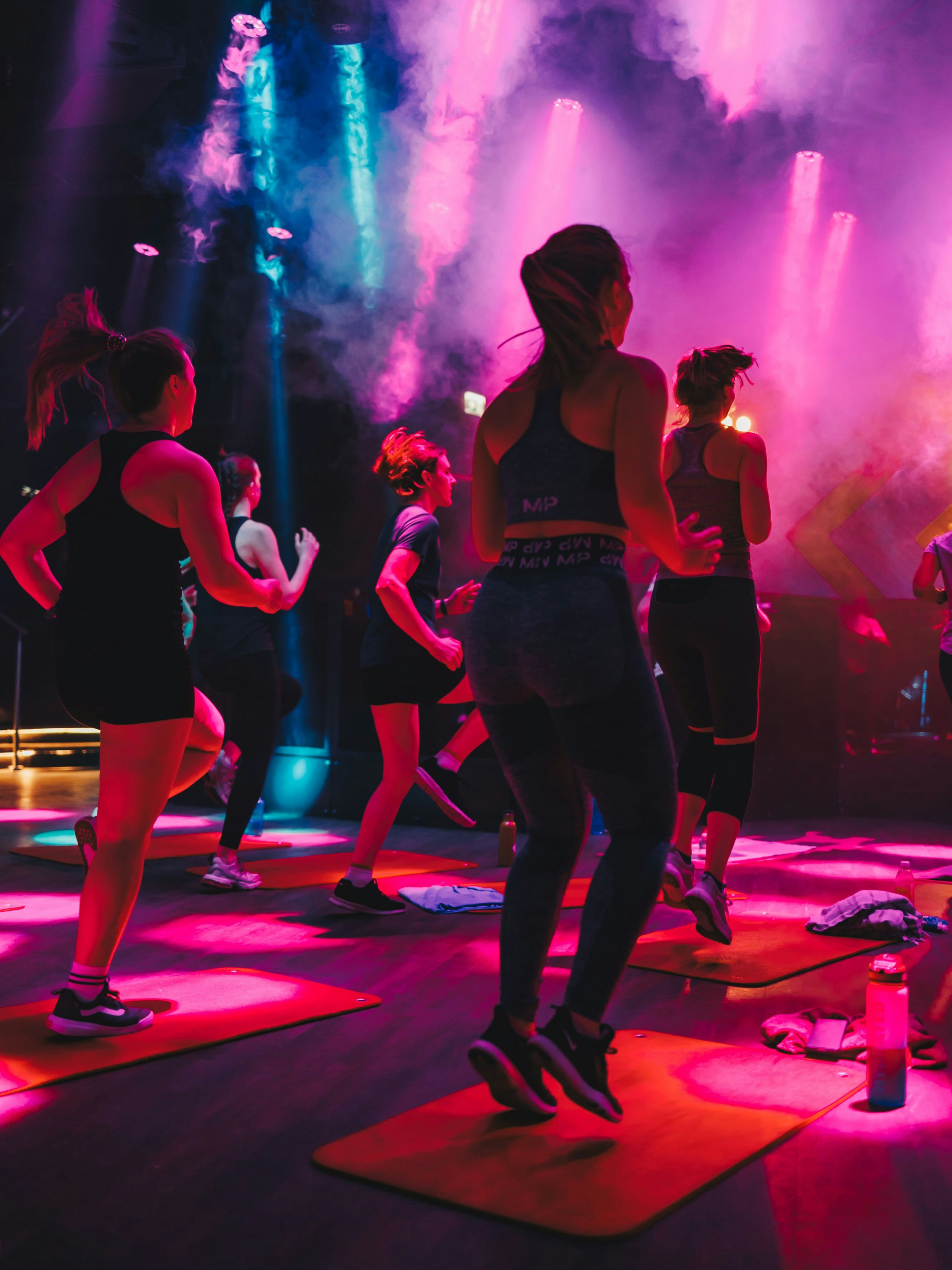 Sporteln mit Disco-Feeling