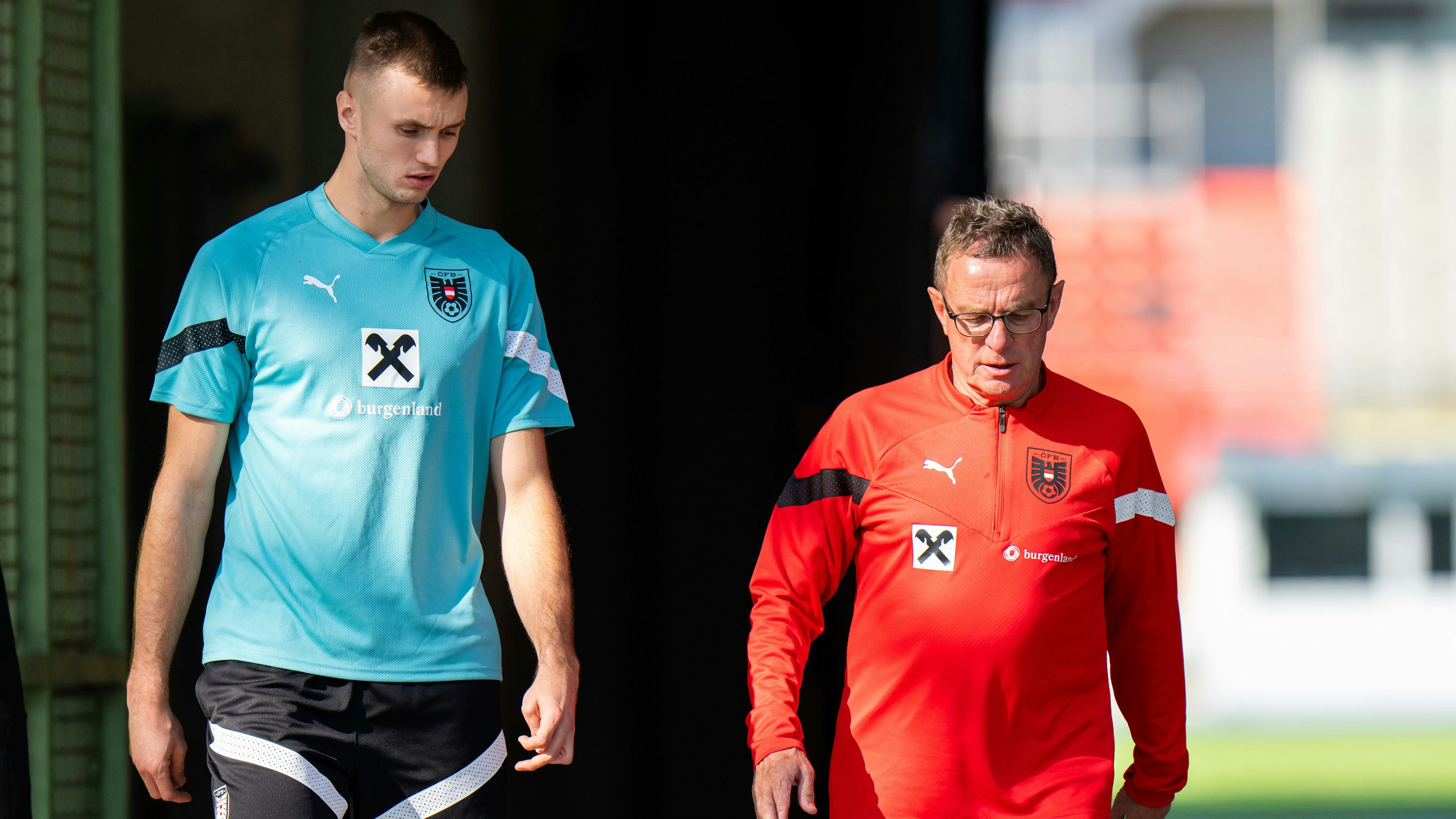 Sasa Kalajdzic muss Ralf Rangnick vor der EURO 2024 überzeugen.