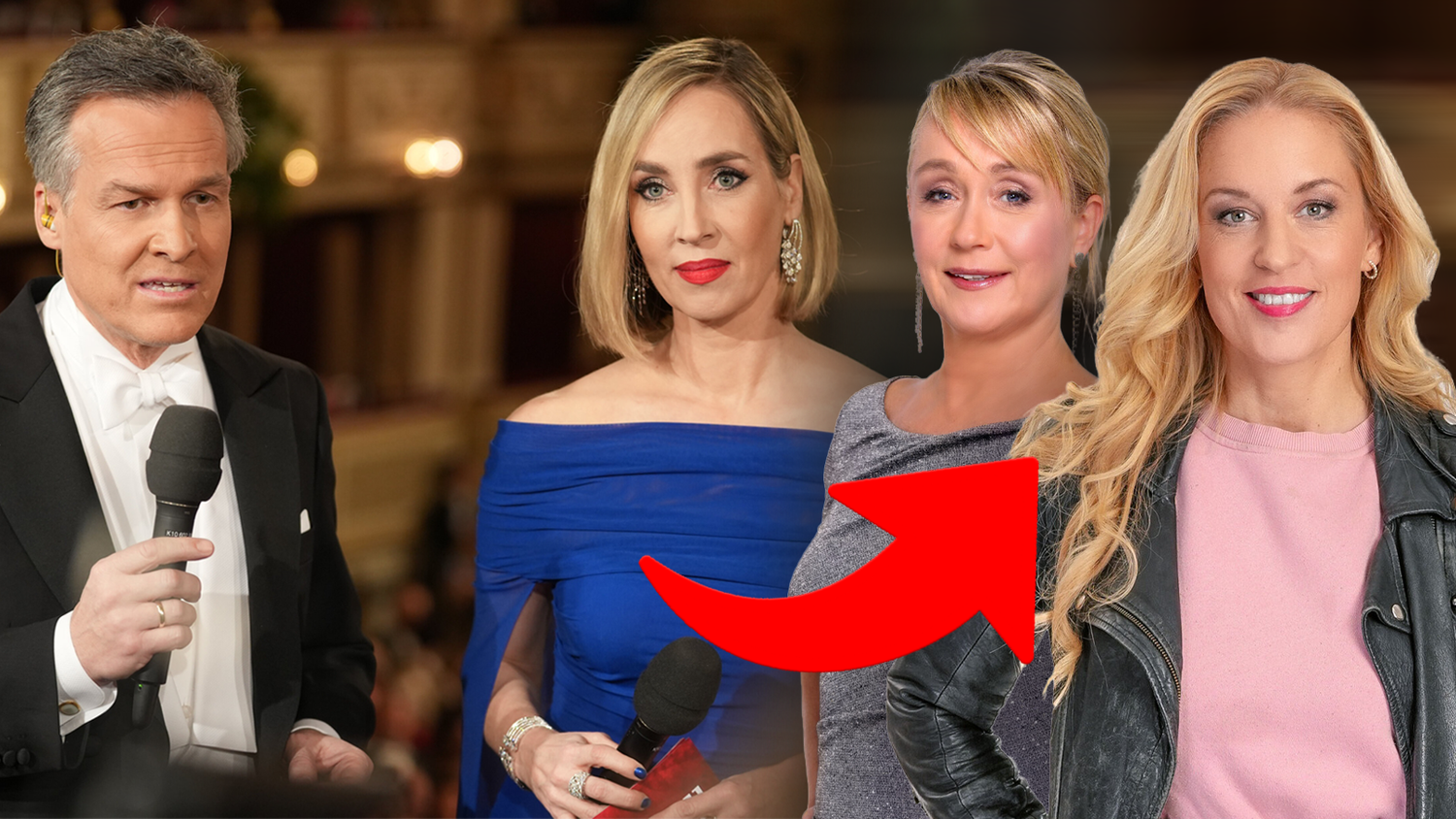 Statt Tarek Leitner und Nadja Bernhard sieht man im ORF dieses Jahr unter anderem Marion Benda und Lilian Klebow.