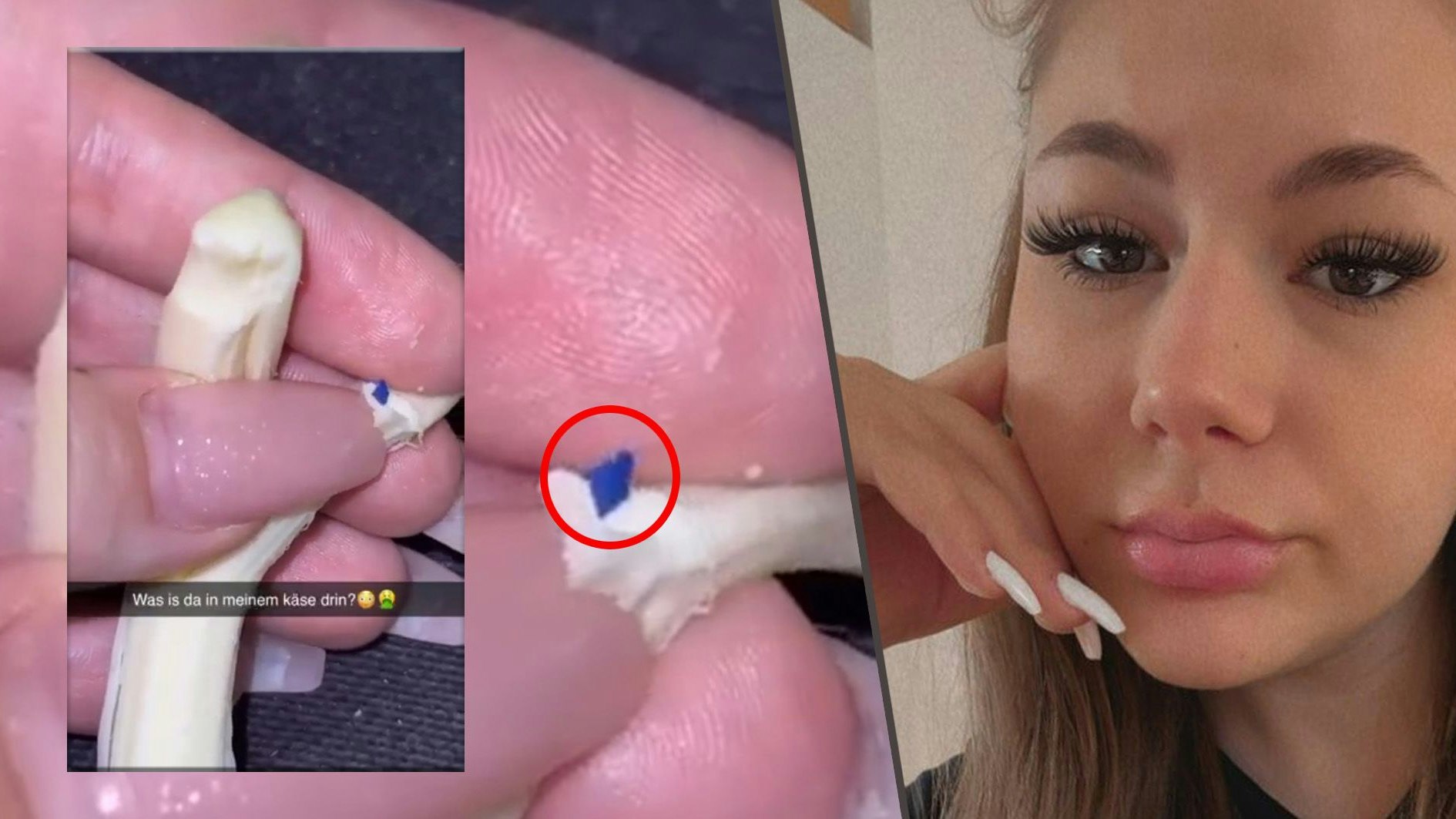 Beim Knabbern eines Käsesticks machte eine Wienerin eine unangenehme Entdeckung.