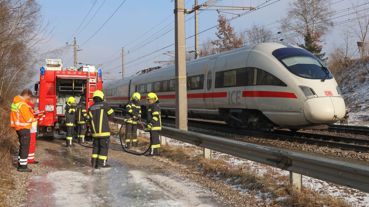 Heute.at - Tödliche Abkürzung – Mann (80) und Hund von ICE erfasst