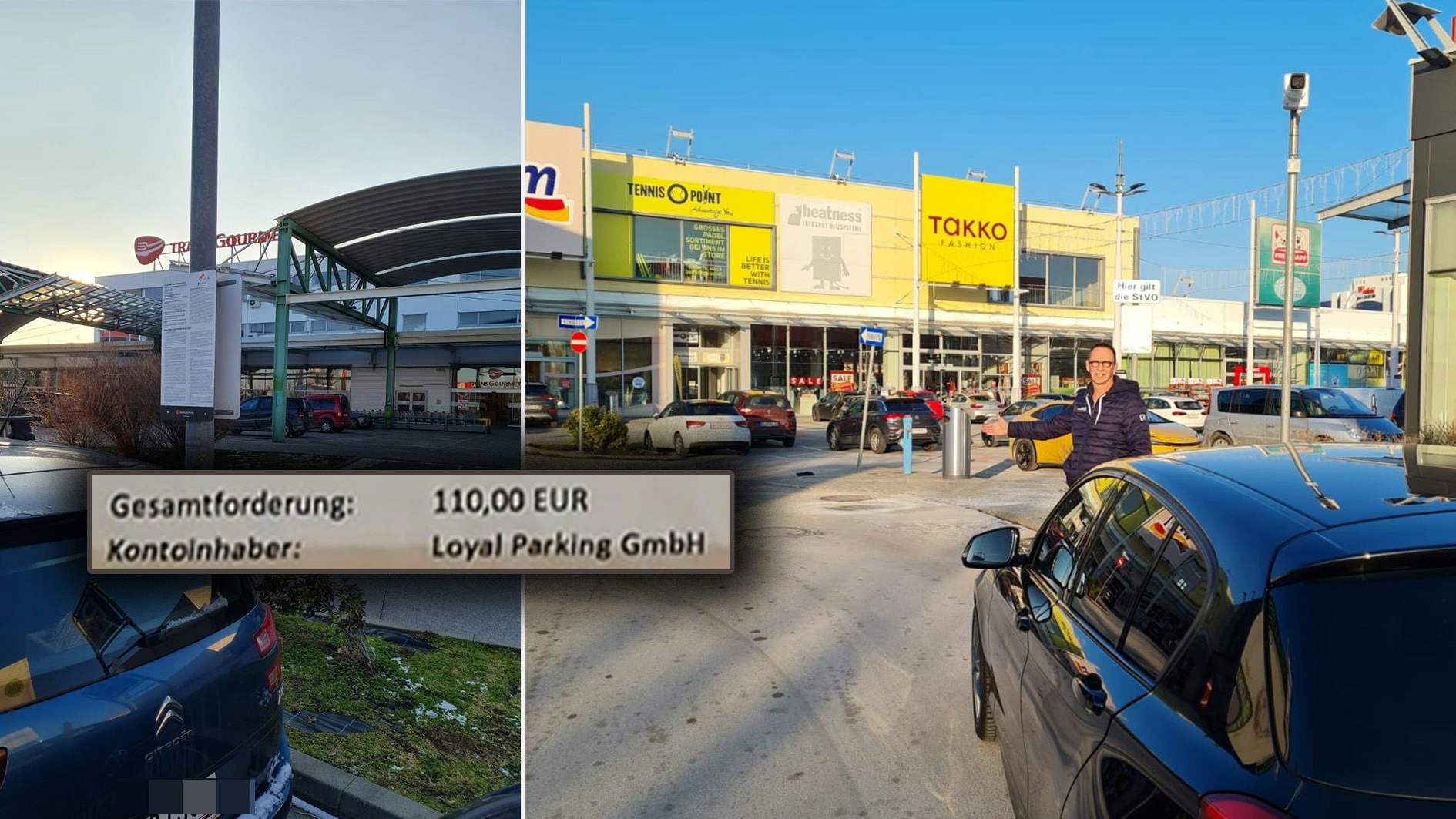Parkfalle in Wien – Einige "Heute"-Leser warnen jetzt vor diesen Parkplatz.