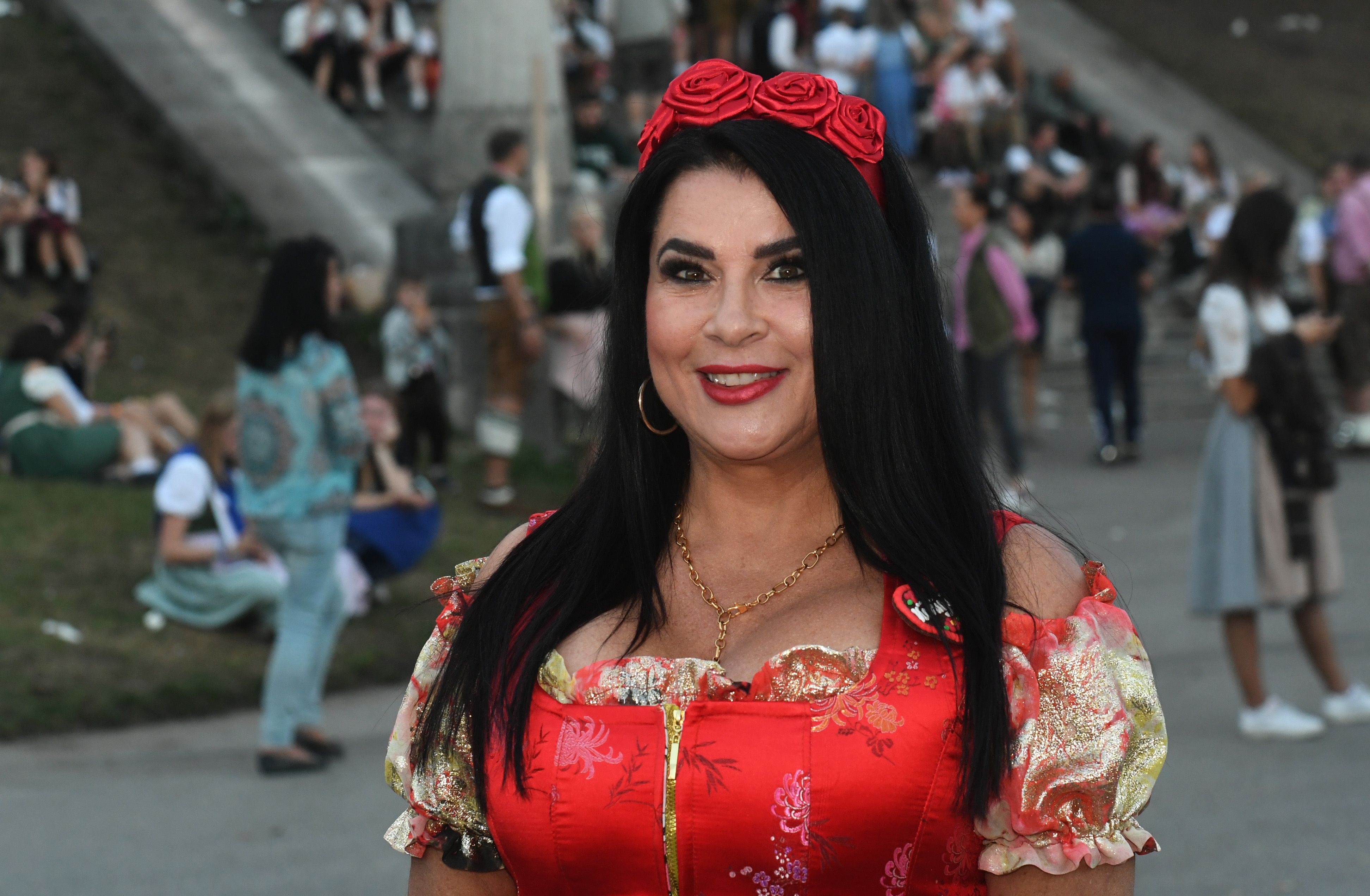 Iris Klein mit ihren 