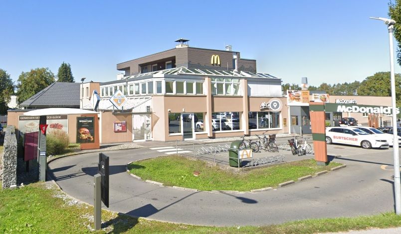 In dieser McDonald’s-Filiale in Hard kam es zum Streit. 