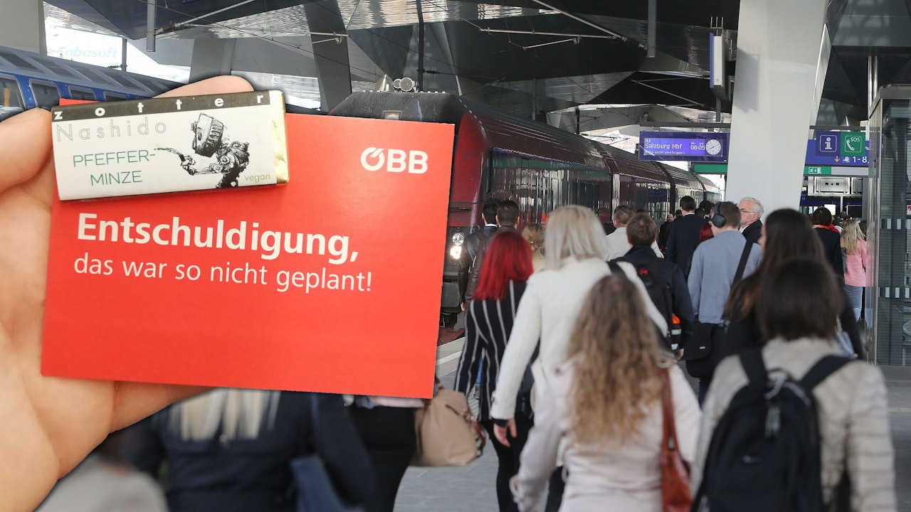 Heute.at - Züge 40 Minuten zu spät – so reagieren die ÖBB