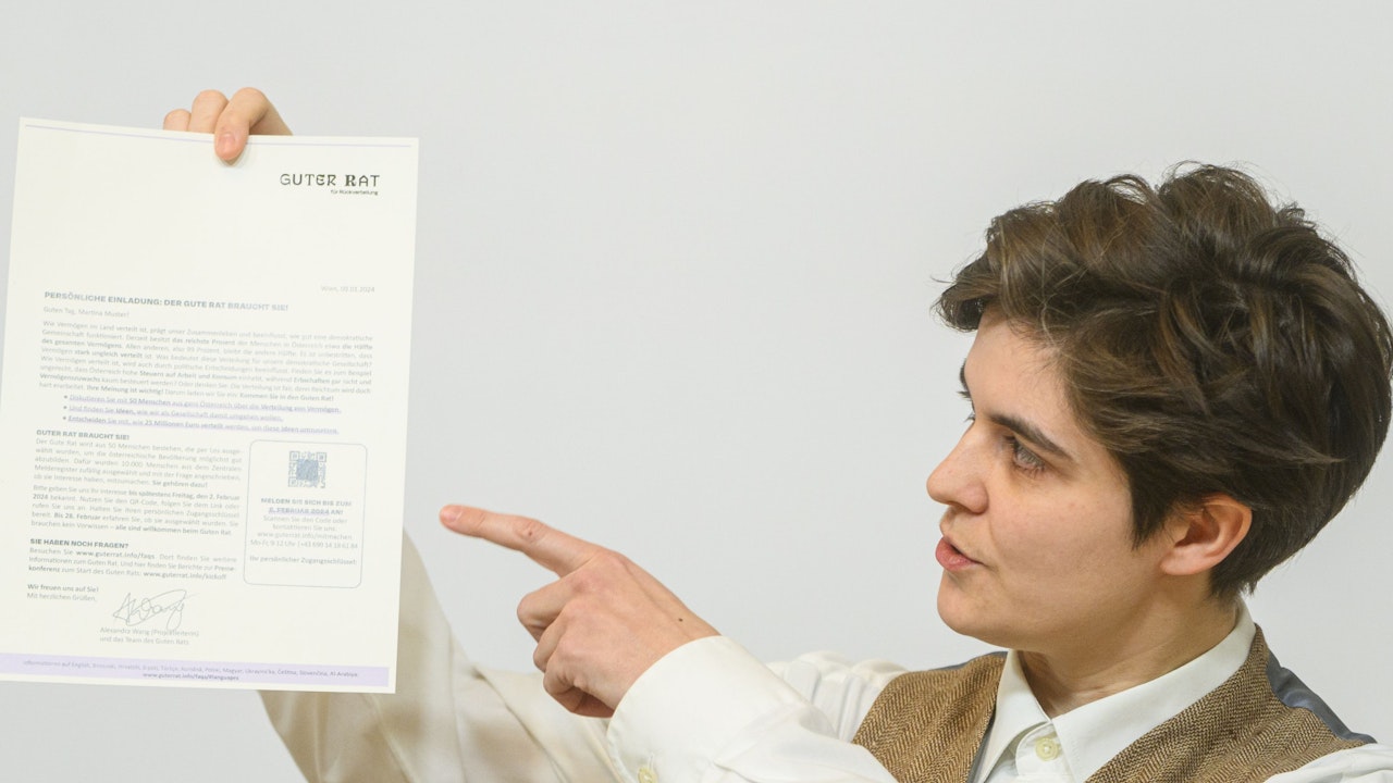 Heute.at - 50 Leute entscheiden, wer ihr Millionen-Erbe bekommt