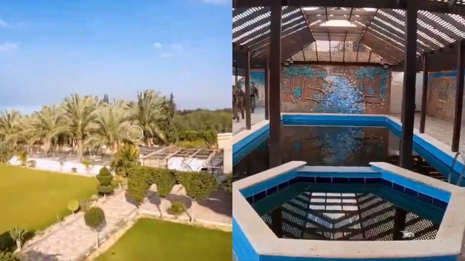Israels Armee entdeckt Luxus-Ferienhaus von Hamas-Chef