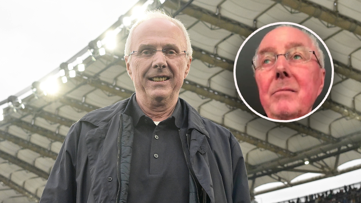 Star-Coach Sven Göran Eriksson spricht über seine Krebs-Diagnose.