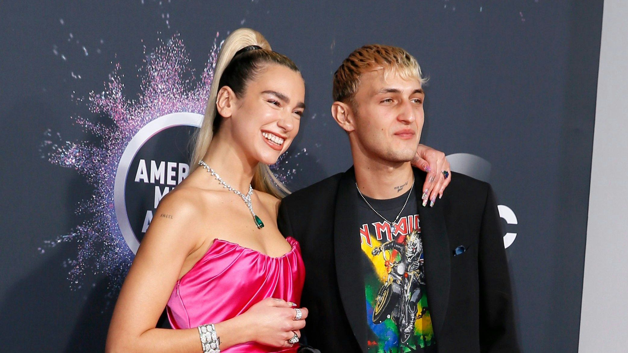 Die Sängerin undihr Ex Anwar Hadid.