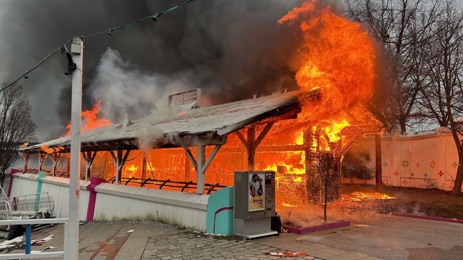 Feuerteufel auf Donauinsel – nun ermittelt die Polizei