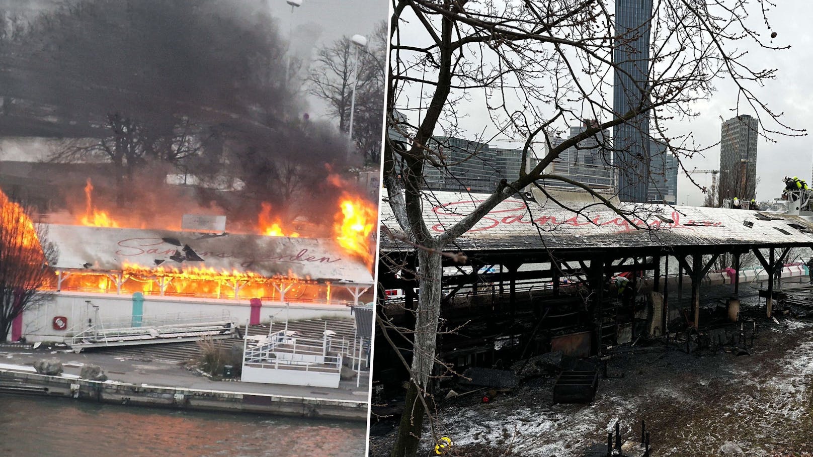 Feuerteufel auf Donauinsel – nun ermittelt die Polizei