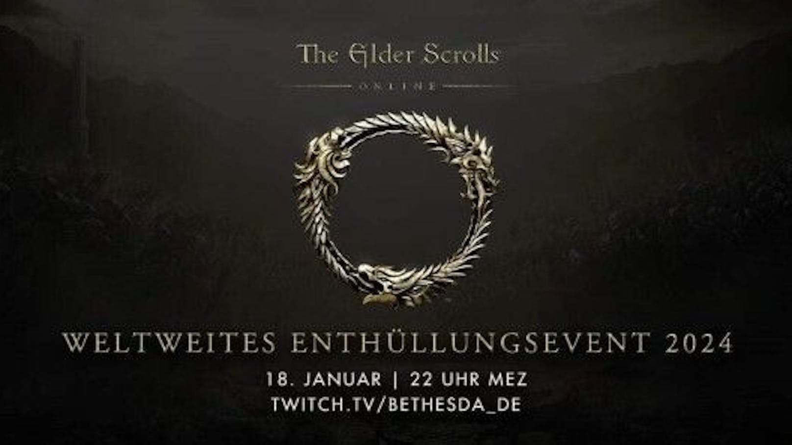 "The Elder Scrolls Online": Enthüllungsevent am 18. Jänner.