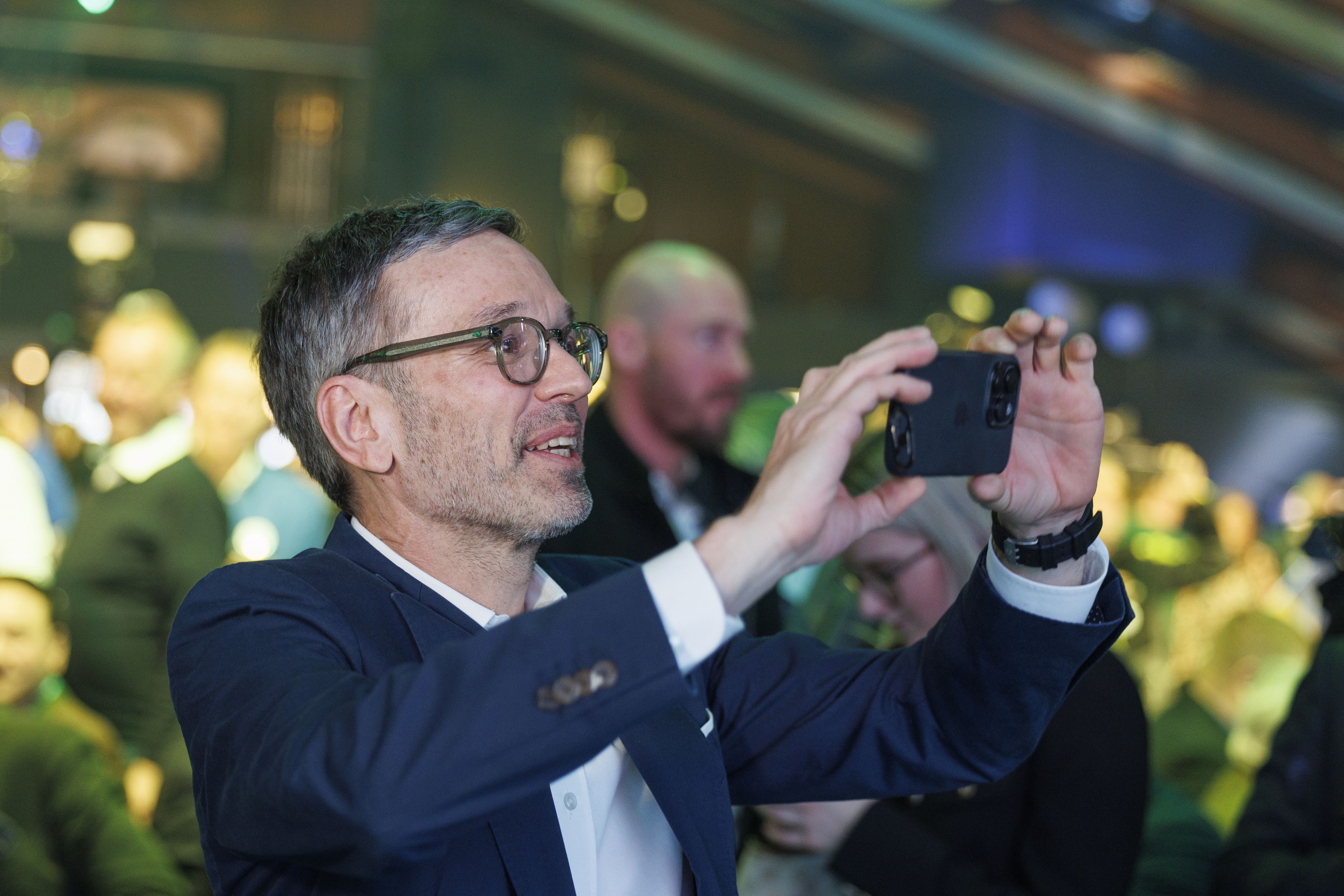 FPÖ-Chef Herbert Kickl während des Neujahrstreffens der FPÖ am Samstag.