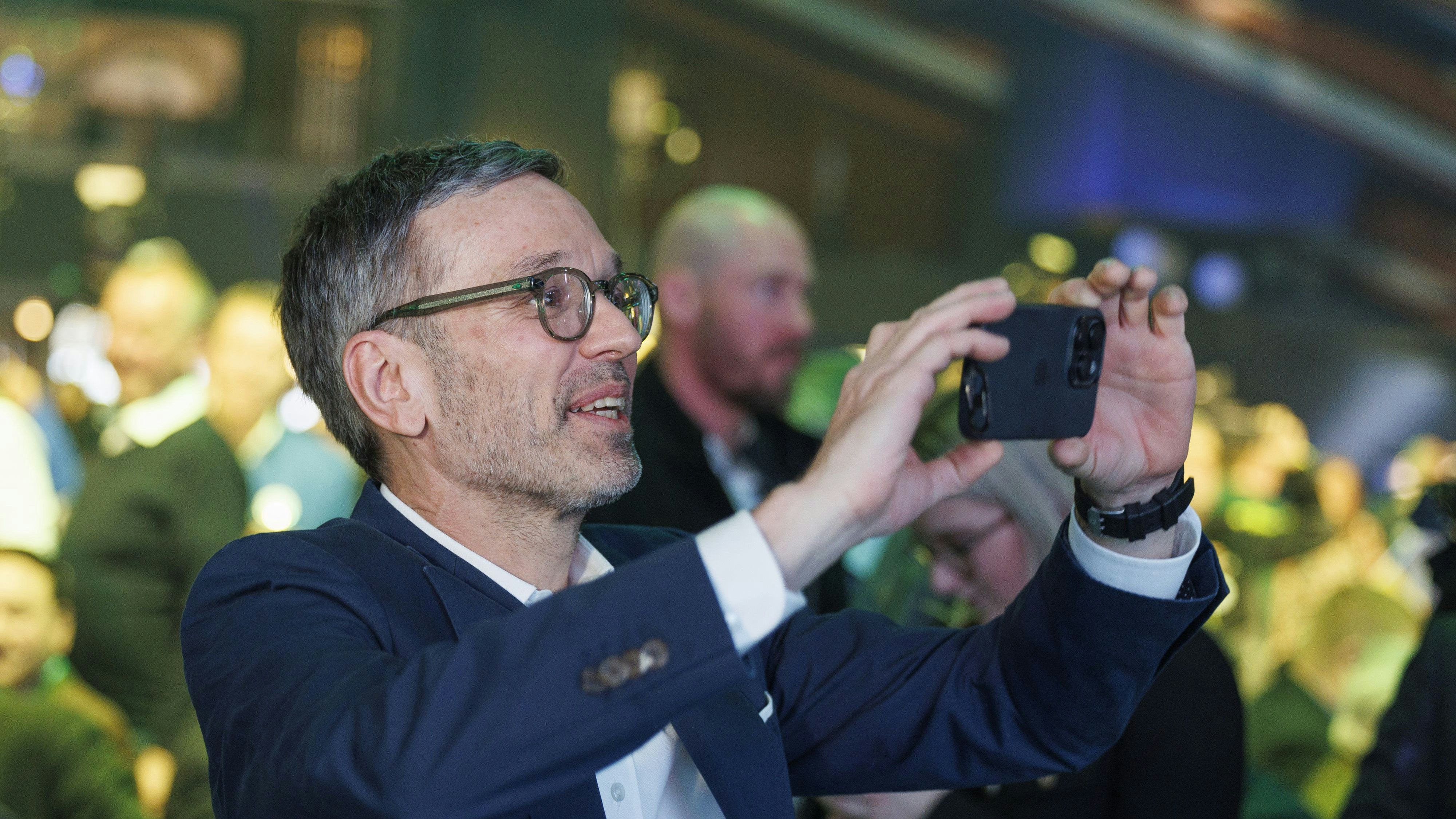 FPÖ-Chef Herbert Kickl während des Neujahrstreffens der FPÖ am Samstag.