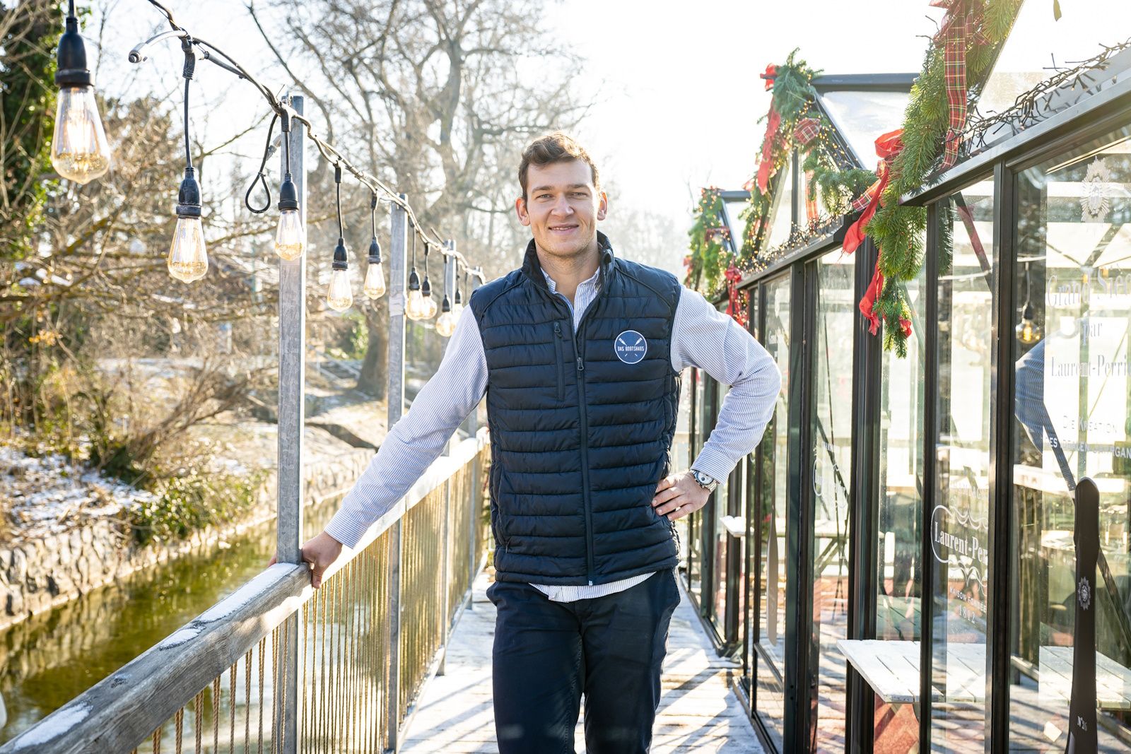 Ferdinand Querfeld führt Das Bootshaus an der Alten Donau.