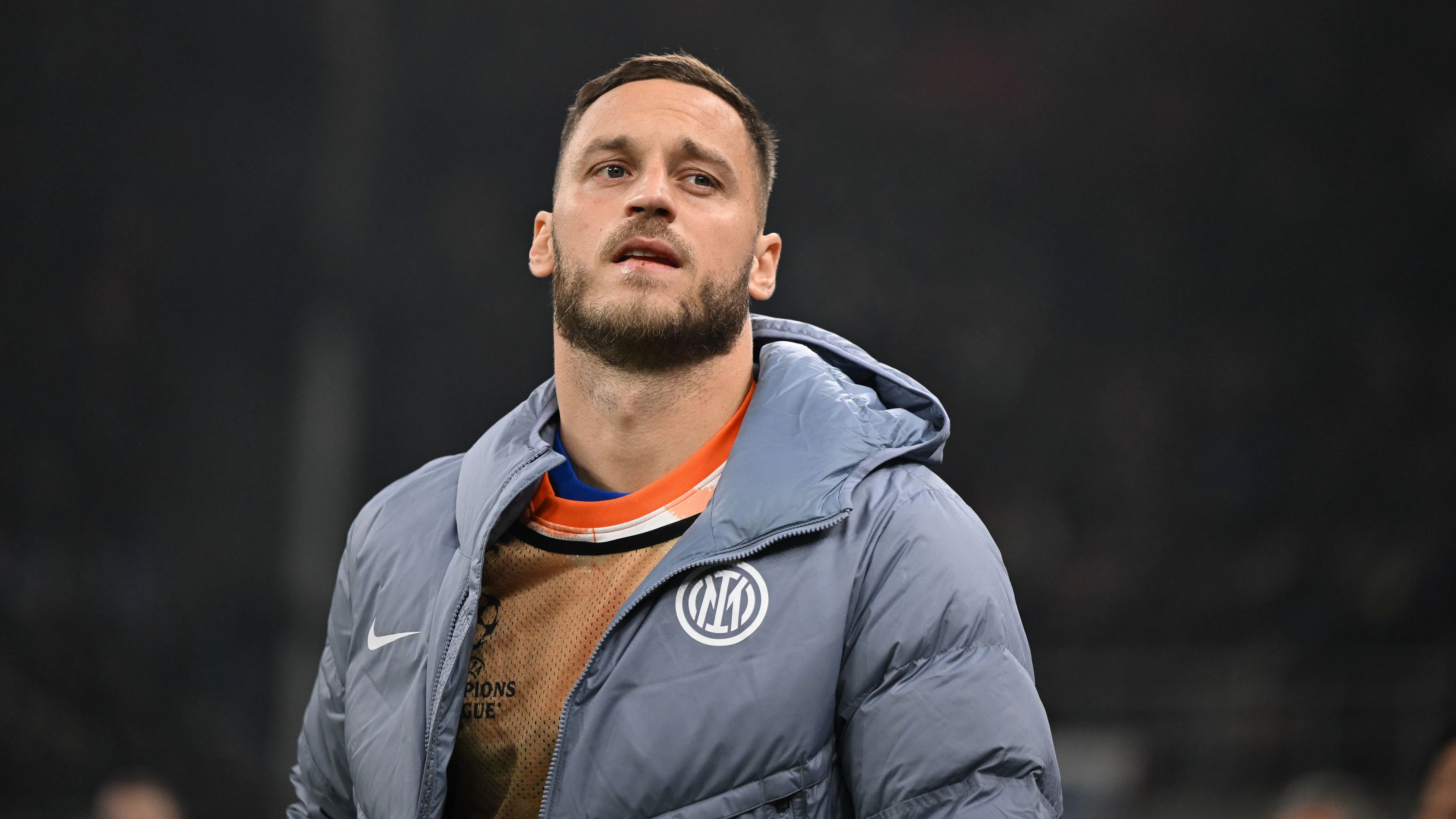 Download von www.picturedesk.com am 13.01.2024 (22:45). Marko Arnautovic musste auf der Bank schmoren