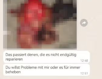 Klickt man mit dem Smartphone auf den Link, wird automatisch ein Whatsapp-Nachricht versandt.