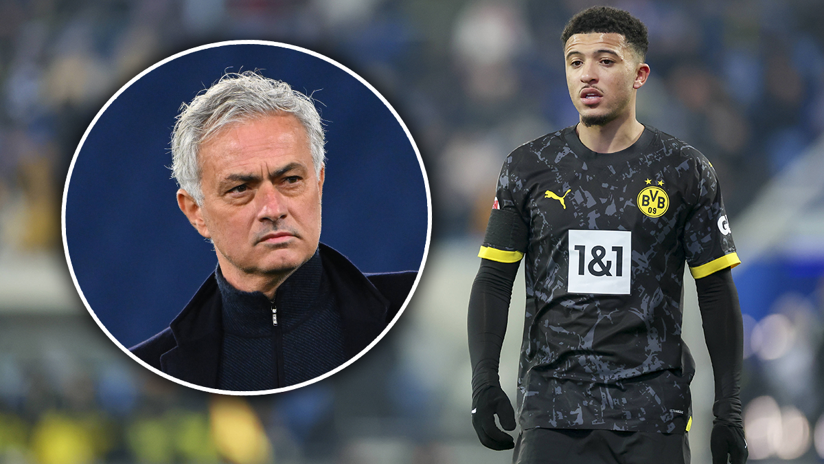 Jose Mourinho lacht über United