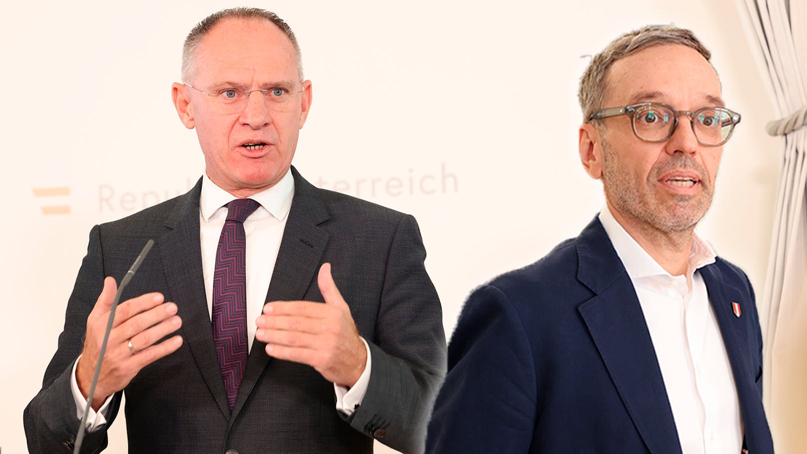 "Große Klappe" – Karner rechnet mit FPÖ-Chef Kickl ab