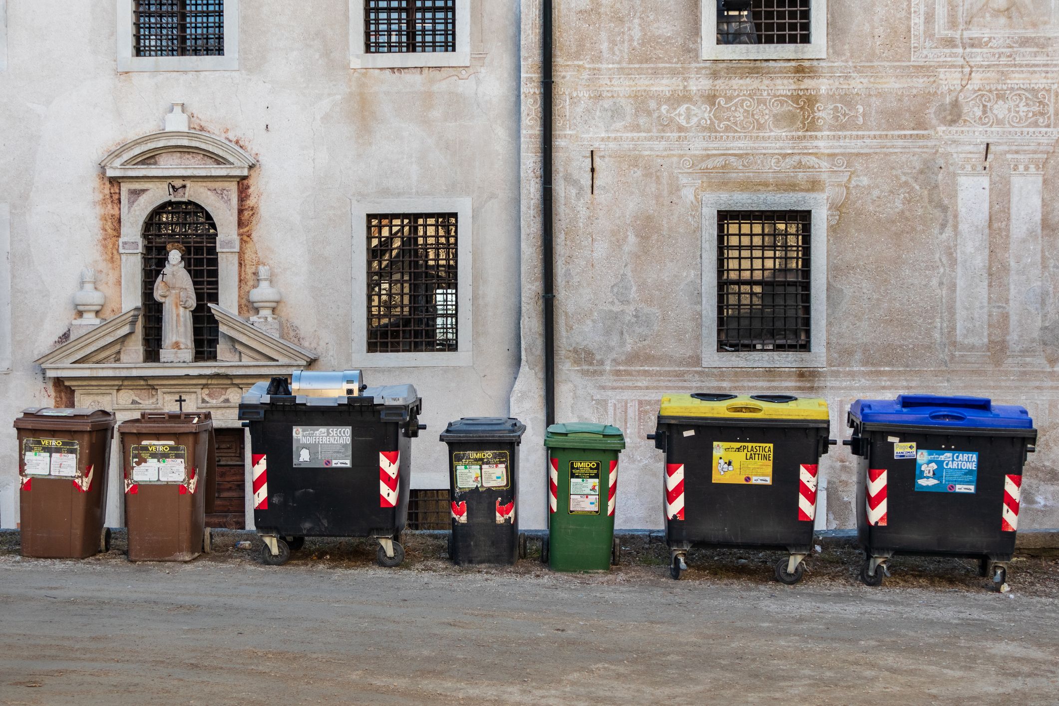 Das Baby konnte gerettet werden.