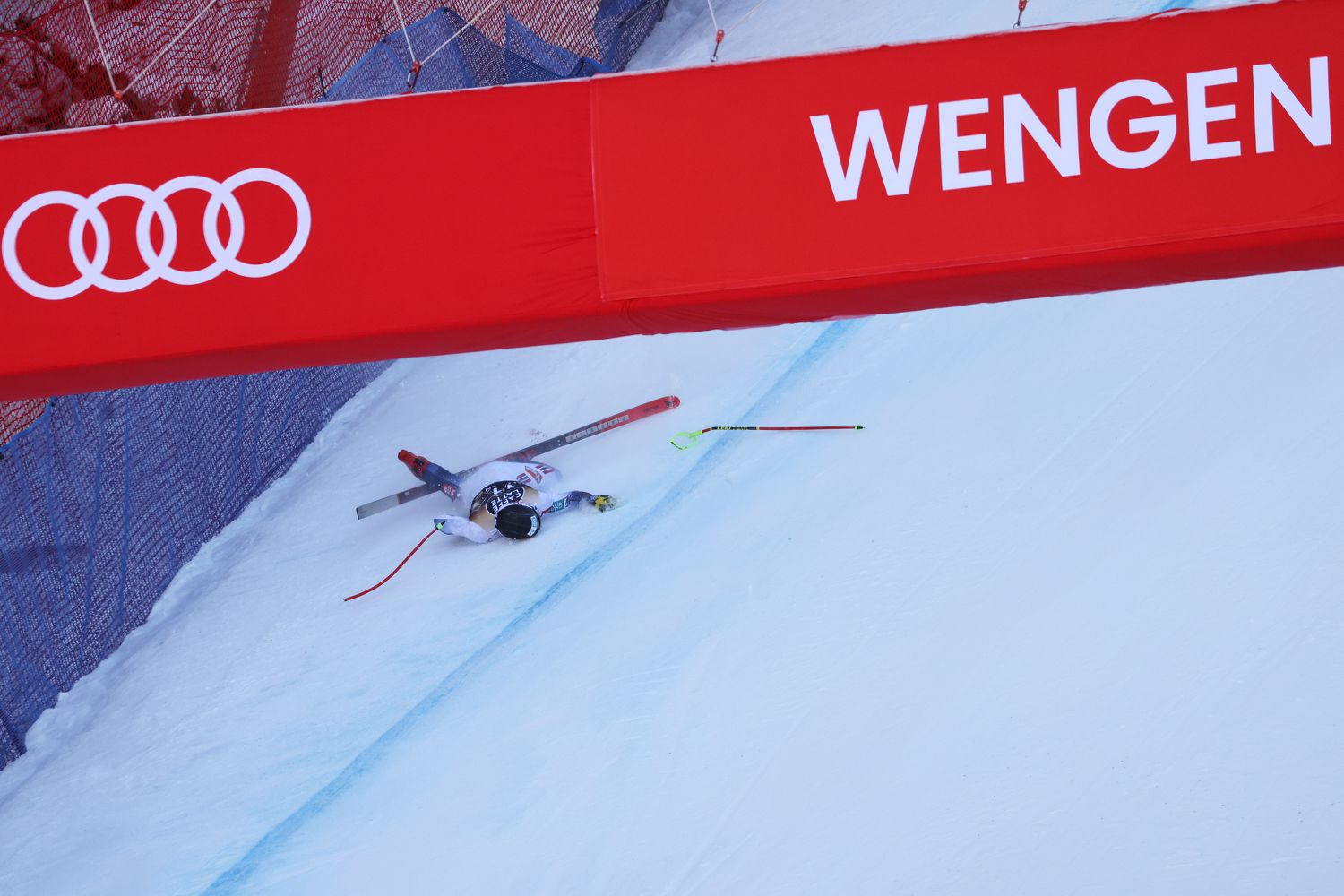 Aleksander Kilde stürzte in Wengen schwer.