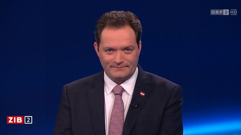 Landwirtschaftsminister Norbert Totschnig am Sonntagabend in der "ZIB2".