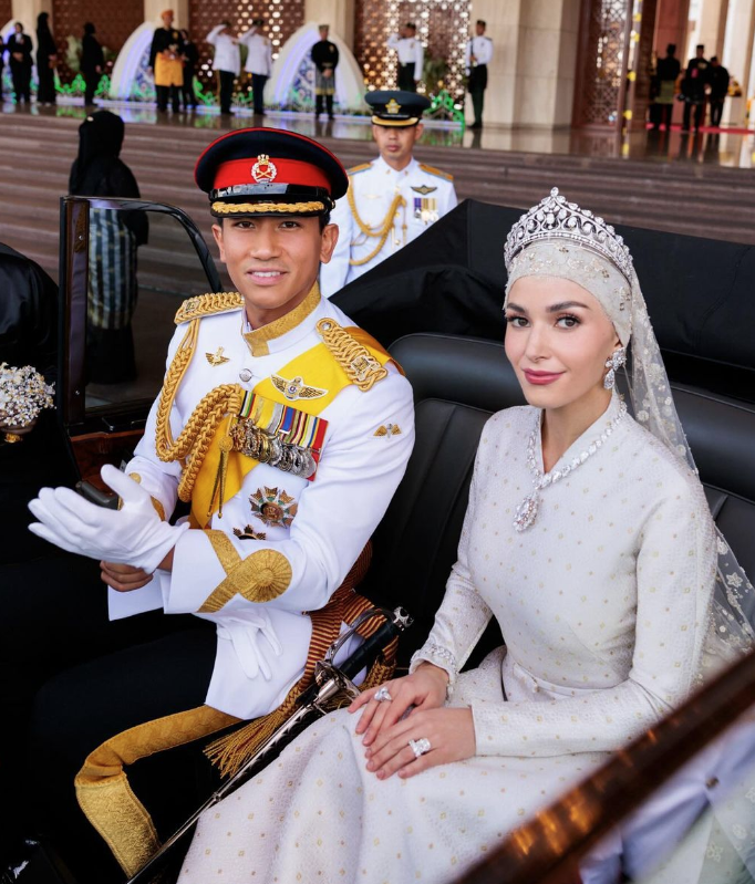 Prinz Mateen hat seine große Liebe Anisha geheiratet.