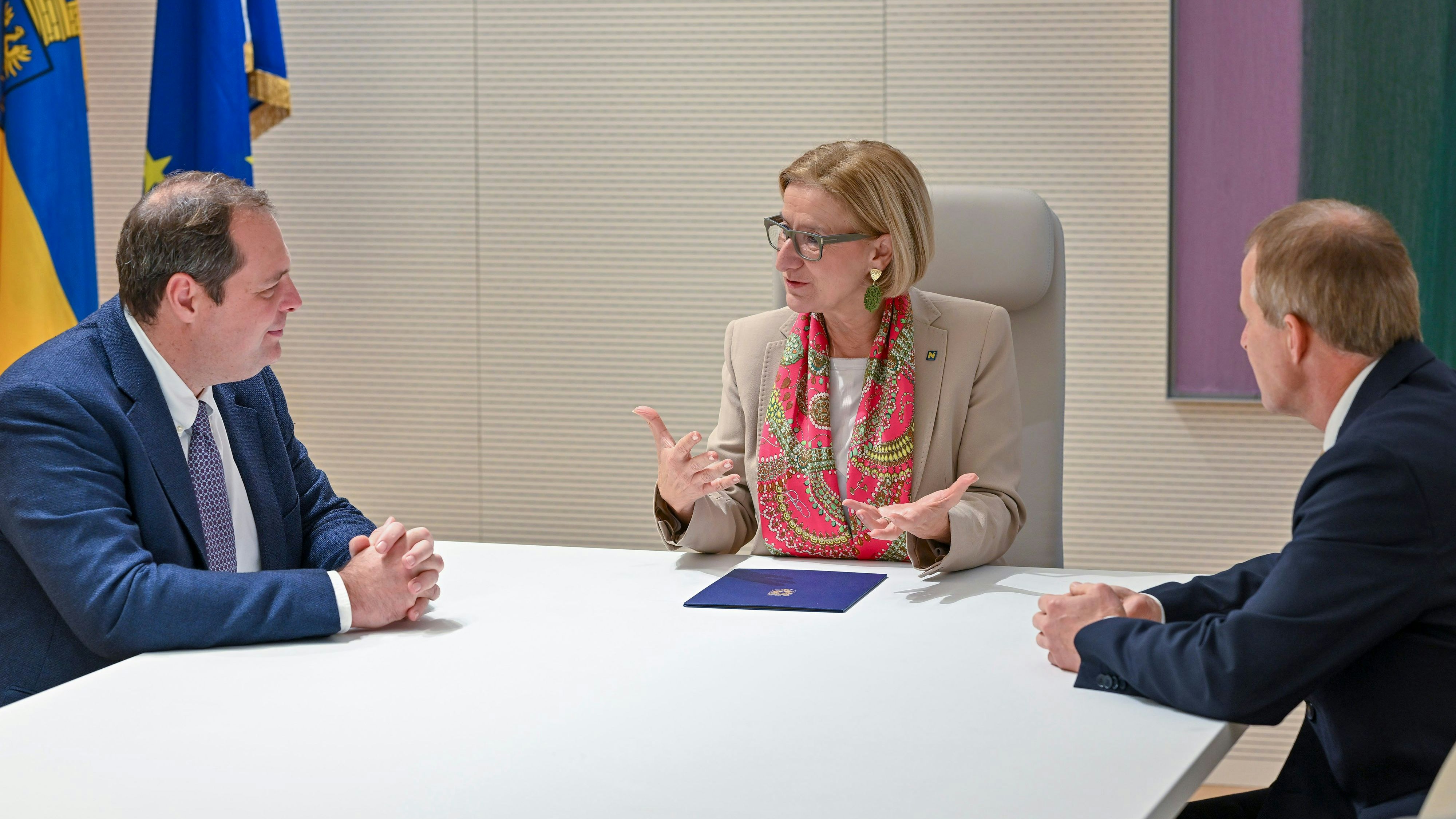 Mikl-Leitner ist stolz auf die Forschung in NÖ.