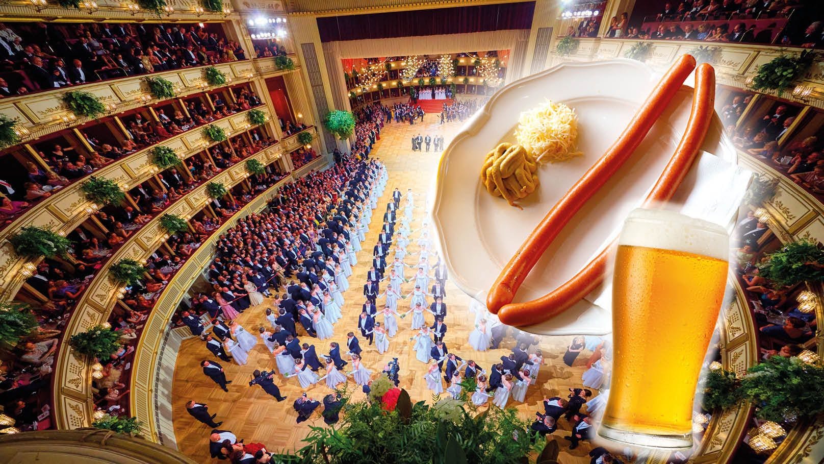 Ein kleines Bier kostet heuer am Opernball 14,50 Euro