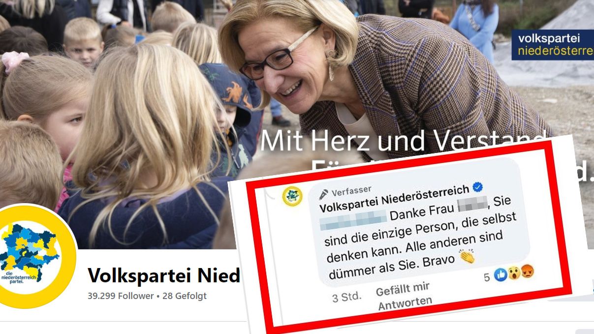 Die neue Frühjahrskampagne der VPNÖ lässt in sozialen Medien die Wogen hochgehen.