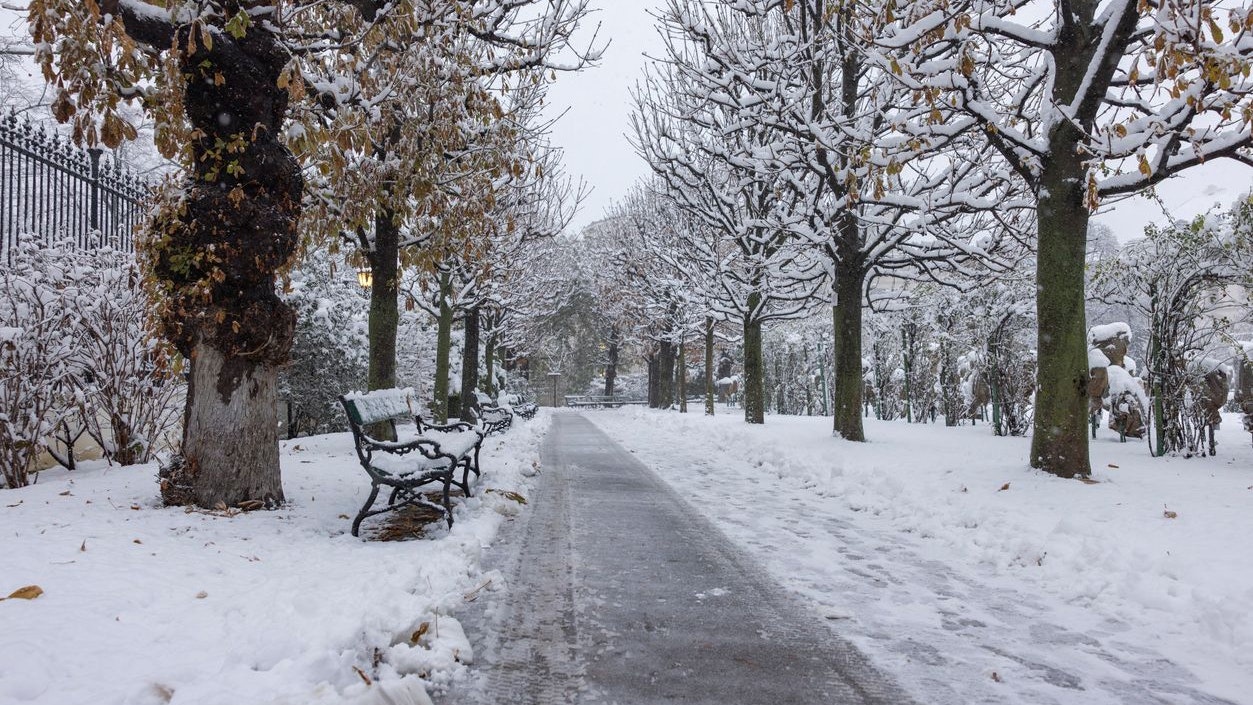 Nach bis zu 12 Grad am Donnerstag bringt eine Kaltfront Neuschnee ins Land. (Symbolbild)