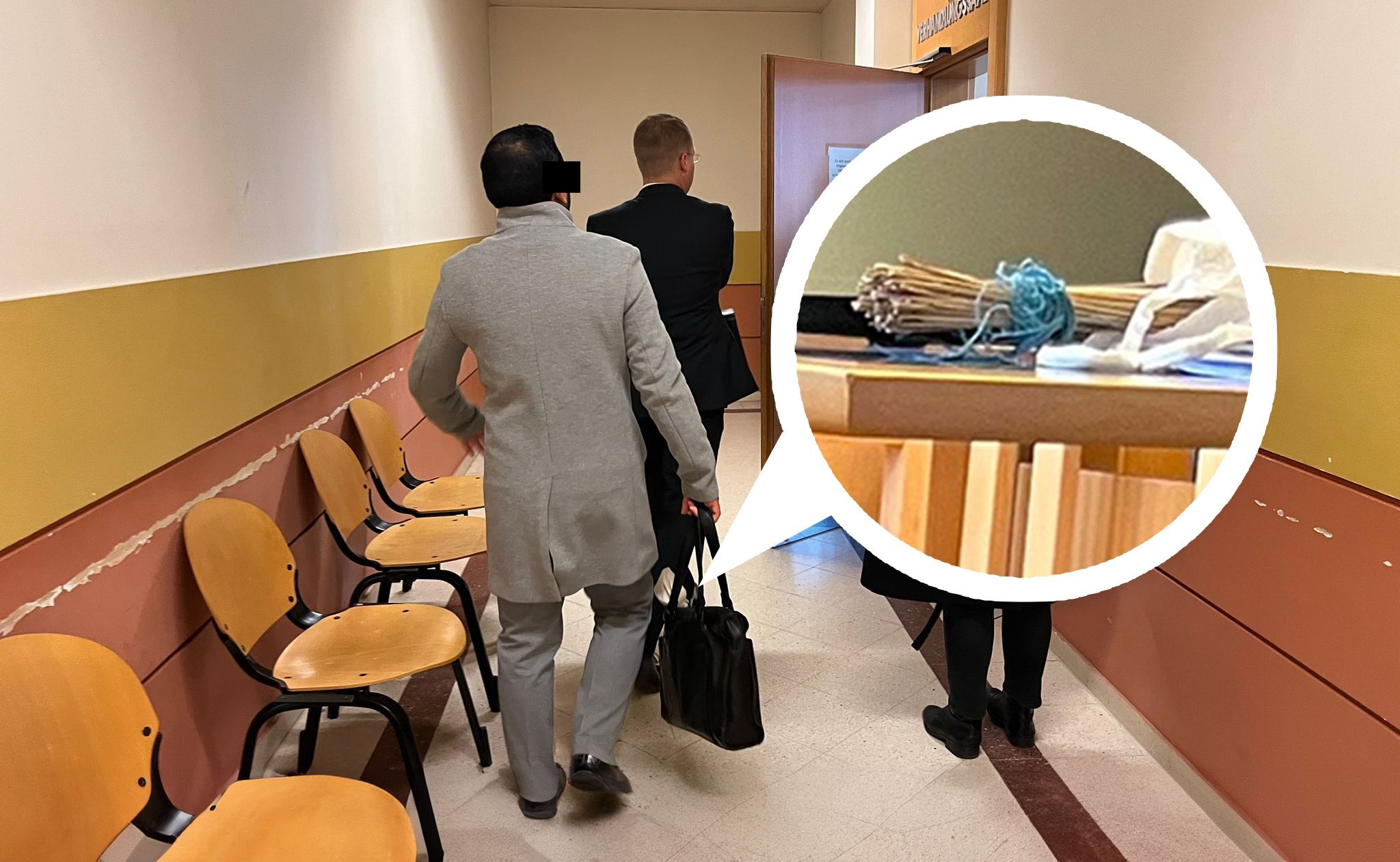 Der angeklagte Familienvater soll seine Frau vergewaltigt und seinen Sohn geschlagen haben.