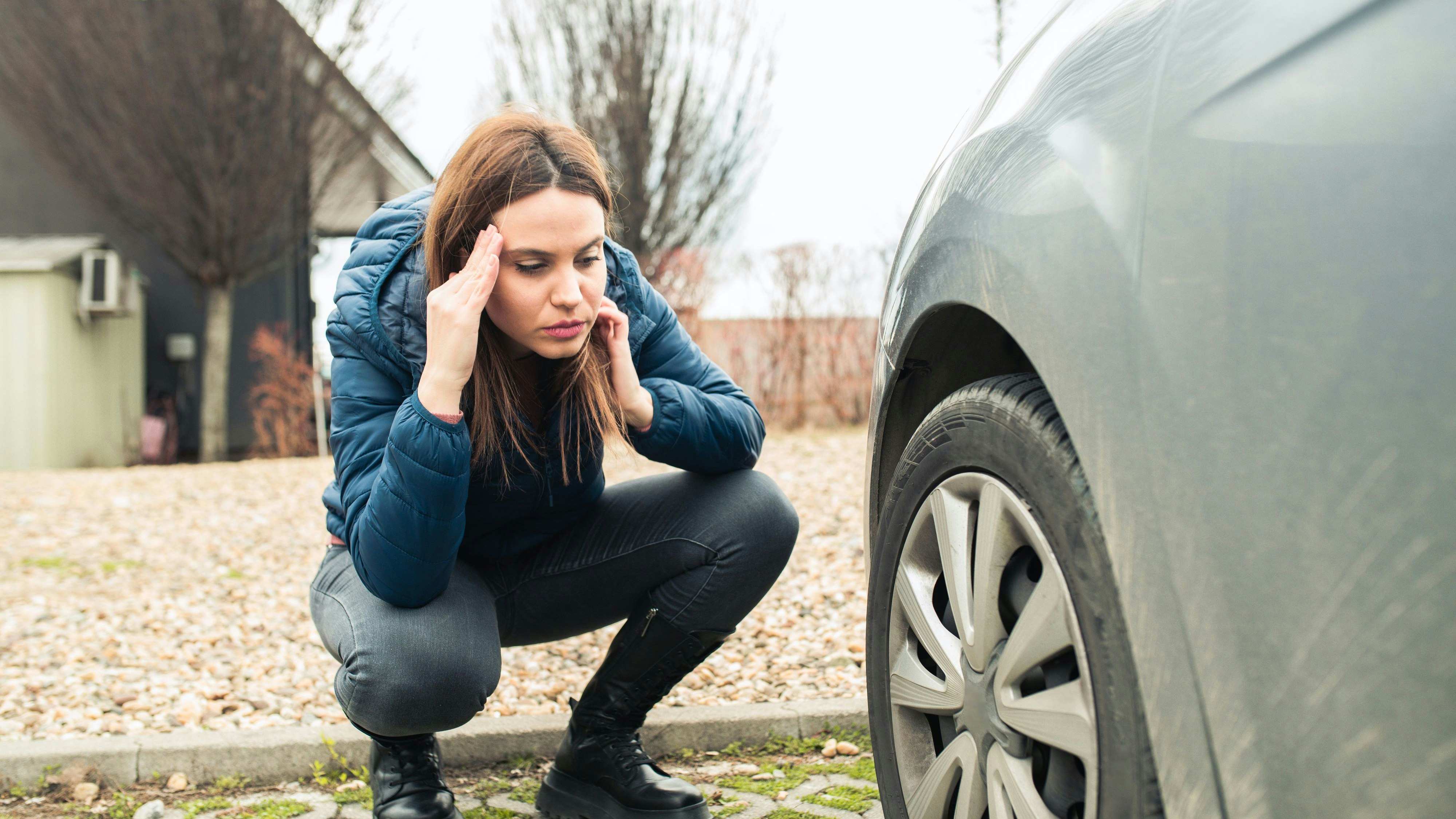 Platter Reifen ärgerte viele Wr. Neustädter und Wr. Neustädterinnen.