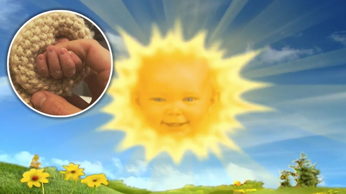 Die einstige Teletubbies-Sonne hat einen Grund zu lachen: Sie wurde nämlich Mama.