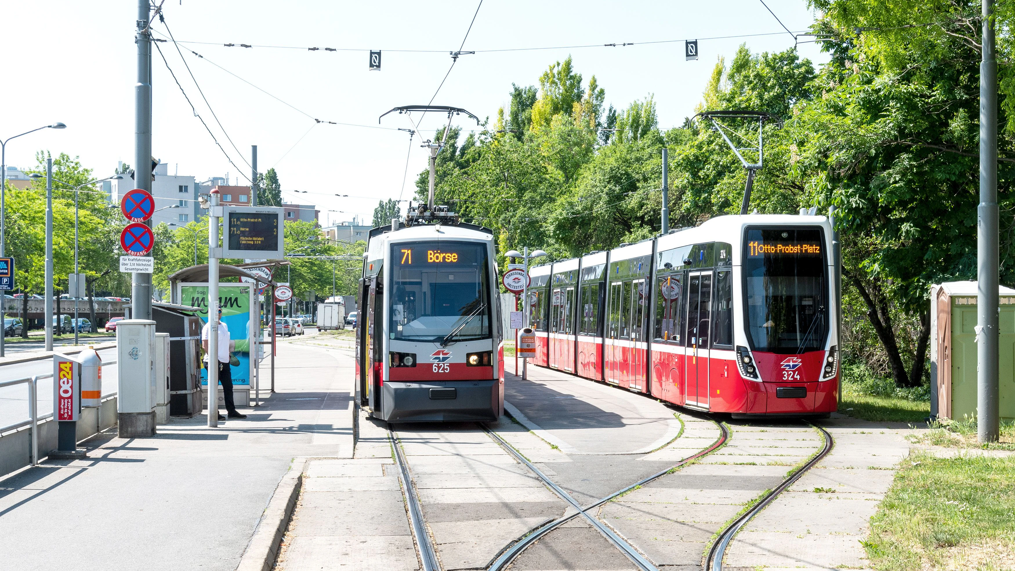 Laut Plänen der Stadt soll 2025 eine Bim nach Schwechat fahren. Derzeit gibt es aber noch Diskussionen.