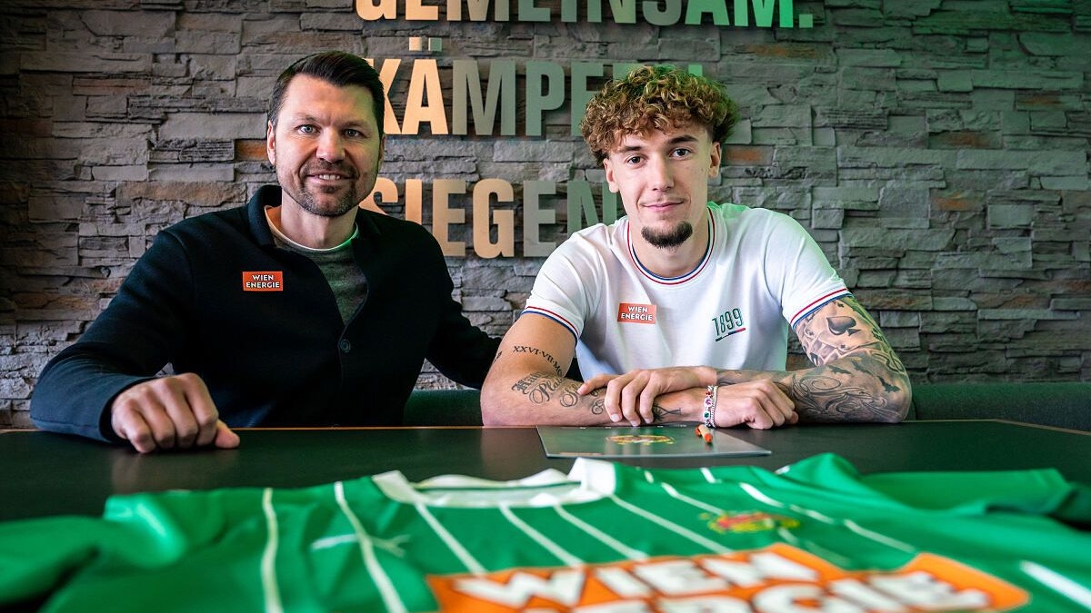 Christoph Lang ist Rapidler