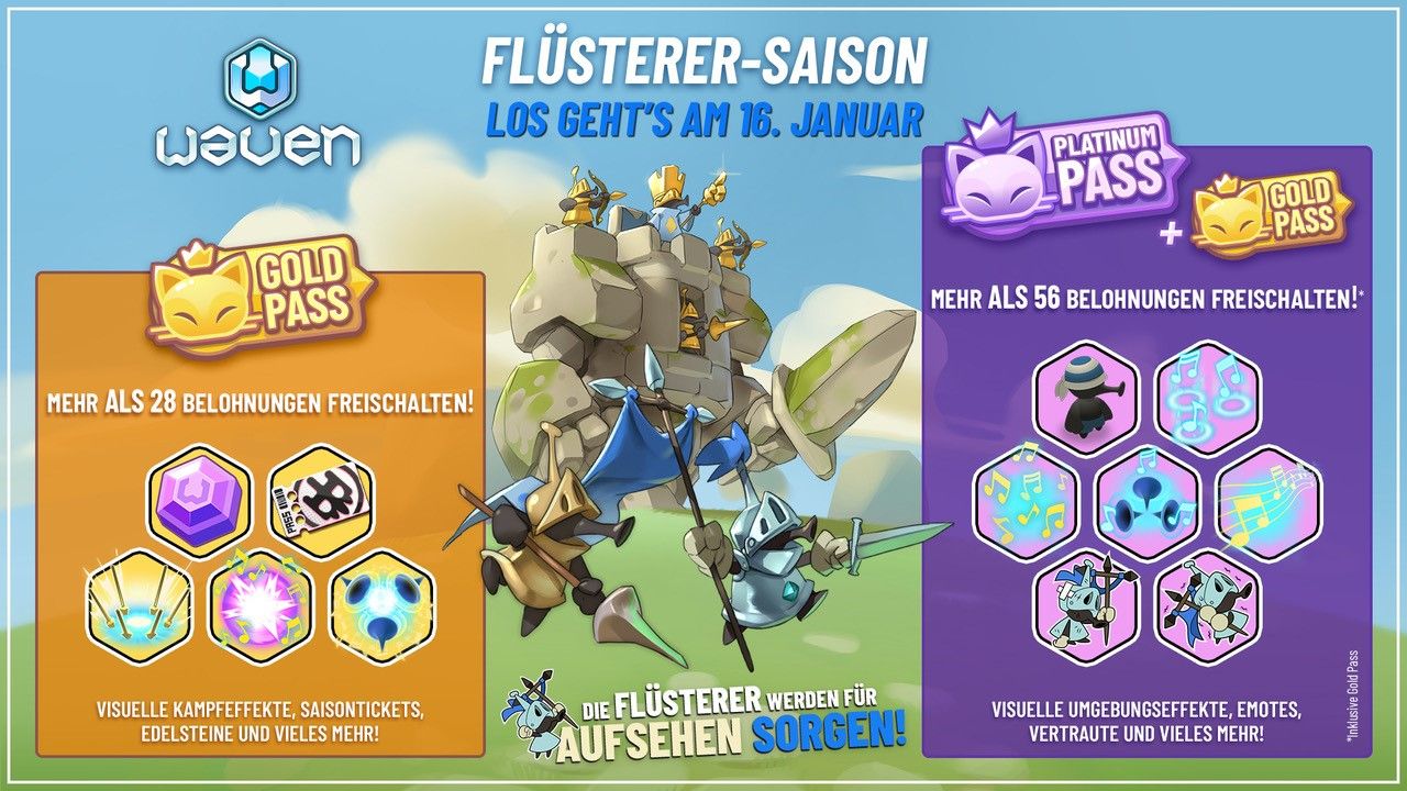 "Waven": Neue Saison Flüsterer ist ab sofort verfügbar.