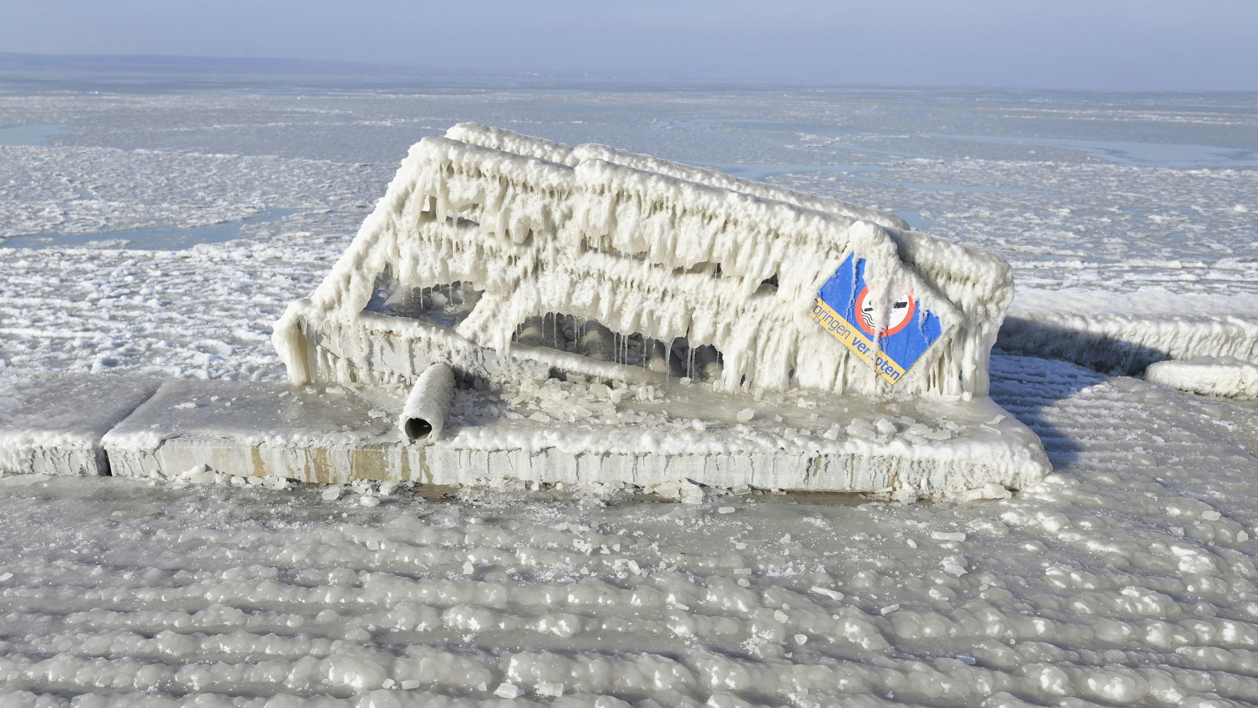 In den vergangenen Tagen waren sogar weite Teile des Neusiedler Sees zugefroren. Nun wird es im Osten wieder bitterkalt.