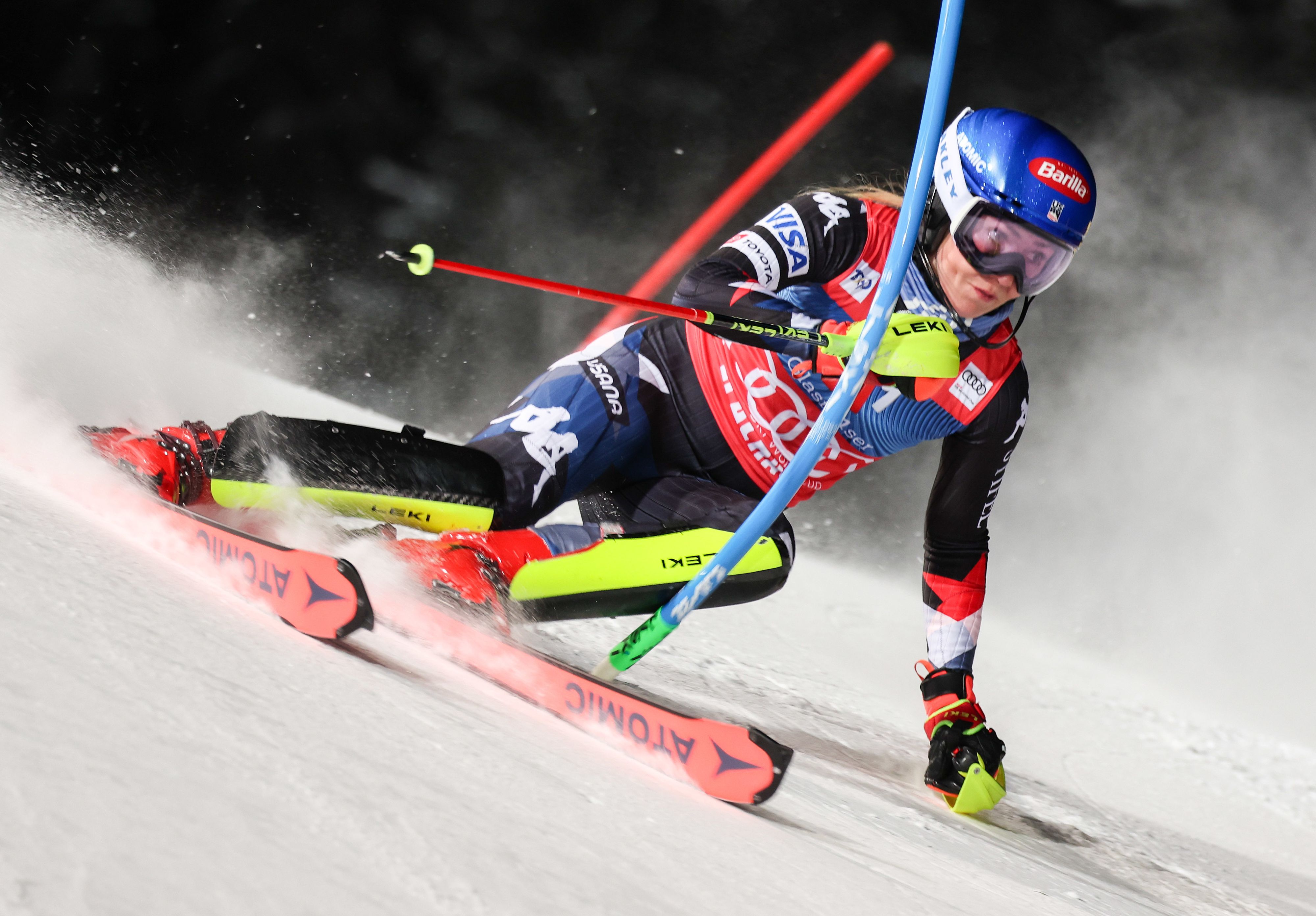 Mikaela Shiffrin holte sich in Flachau den Sieg.