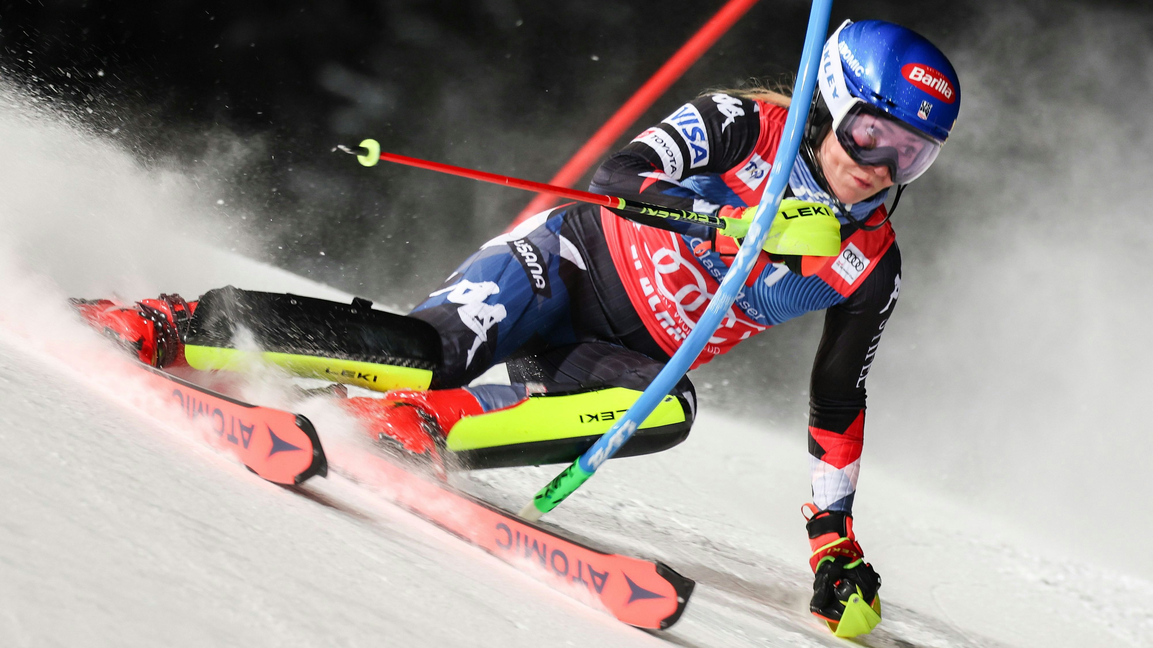 Mikaela Shiffrin holte sich in Flachau den Sieg.