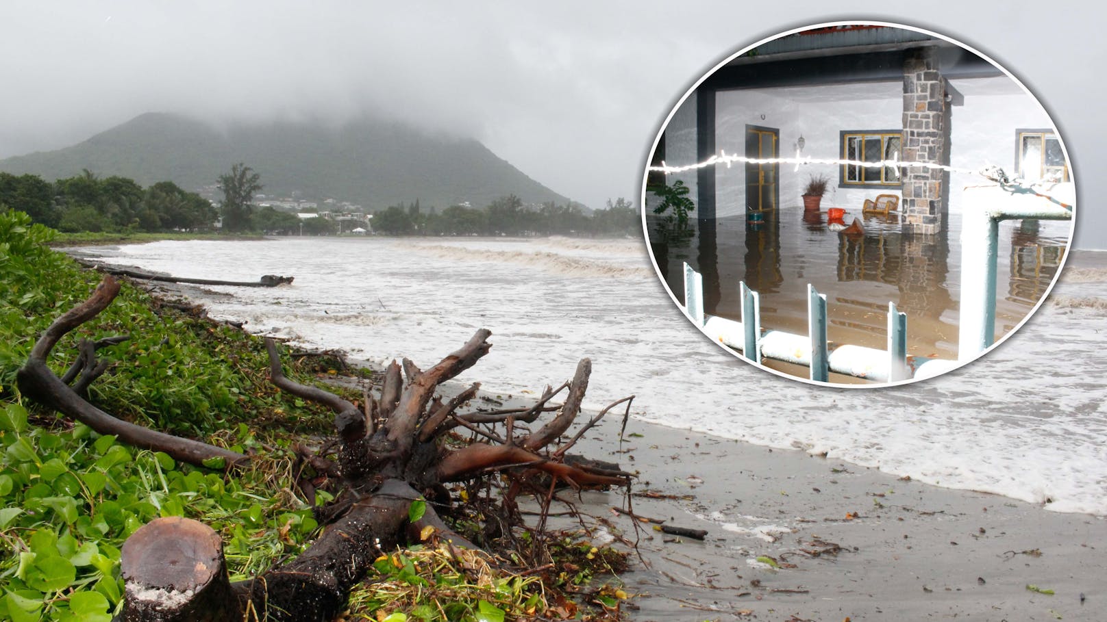 "Wie im Lockdown": Monster-Zyklon tobt auf Mauritius
